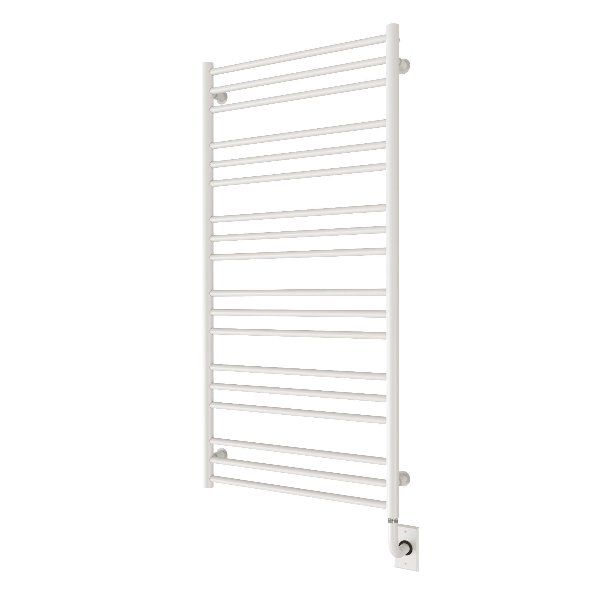 ICO Bath E4402 Tuzio Sorano 23.5"x47.5" Electric Plug-In Towel Warmer - Matte White