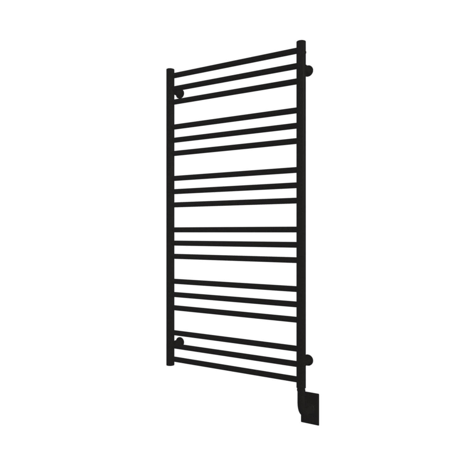 ICO Bath E4405 Tuzio Sorano 23.5"x47.5" Electric Plug-In Towel Warmer - Matte Black