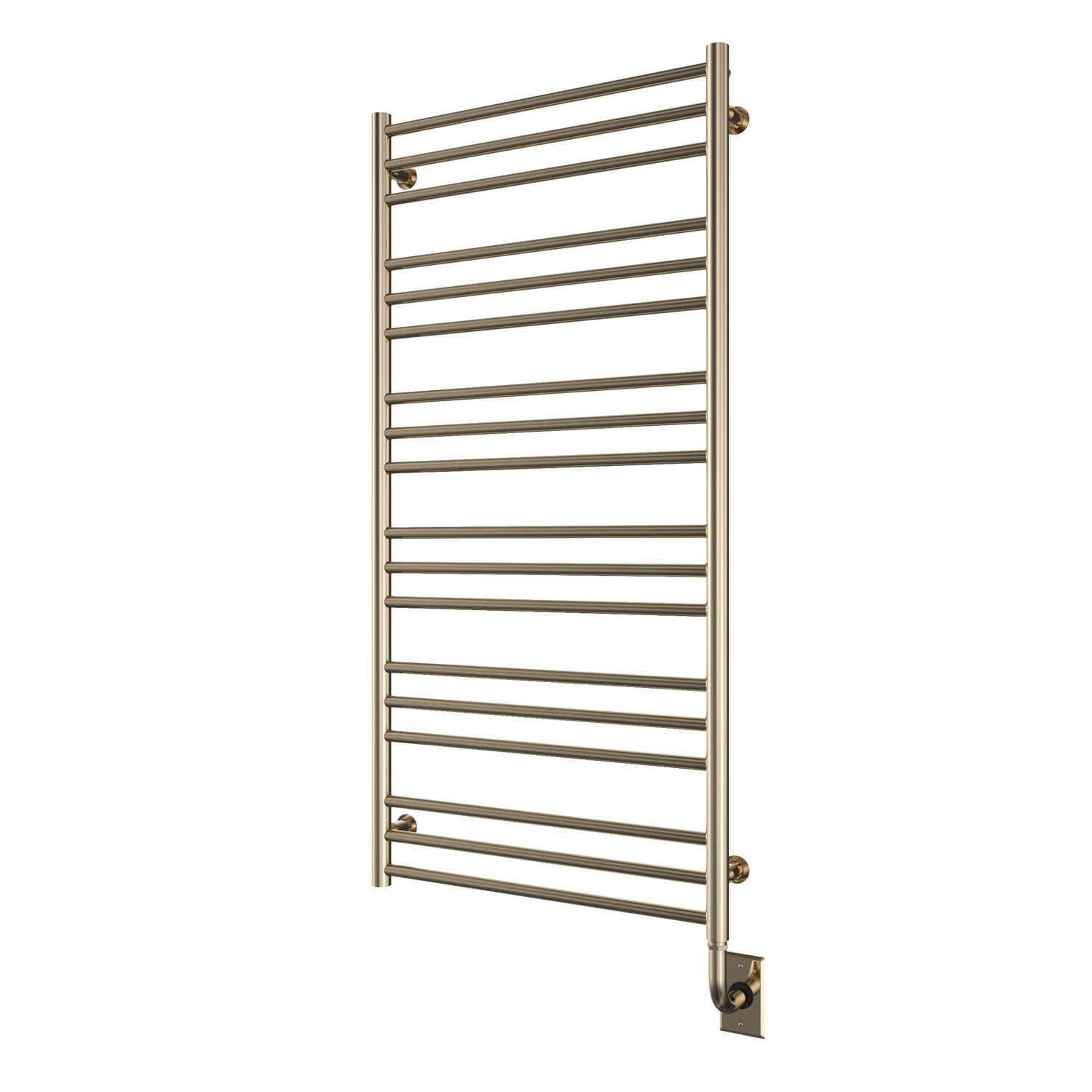 ICO Bath E4406 Tuzio Sorano 23.5"x47.5" Electric Plug-In Towel Warmer - Polished Nickel