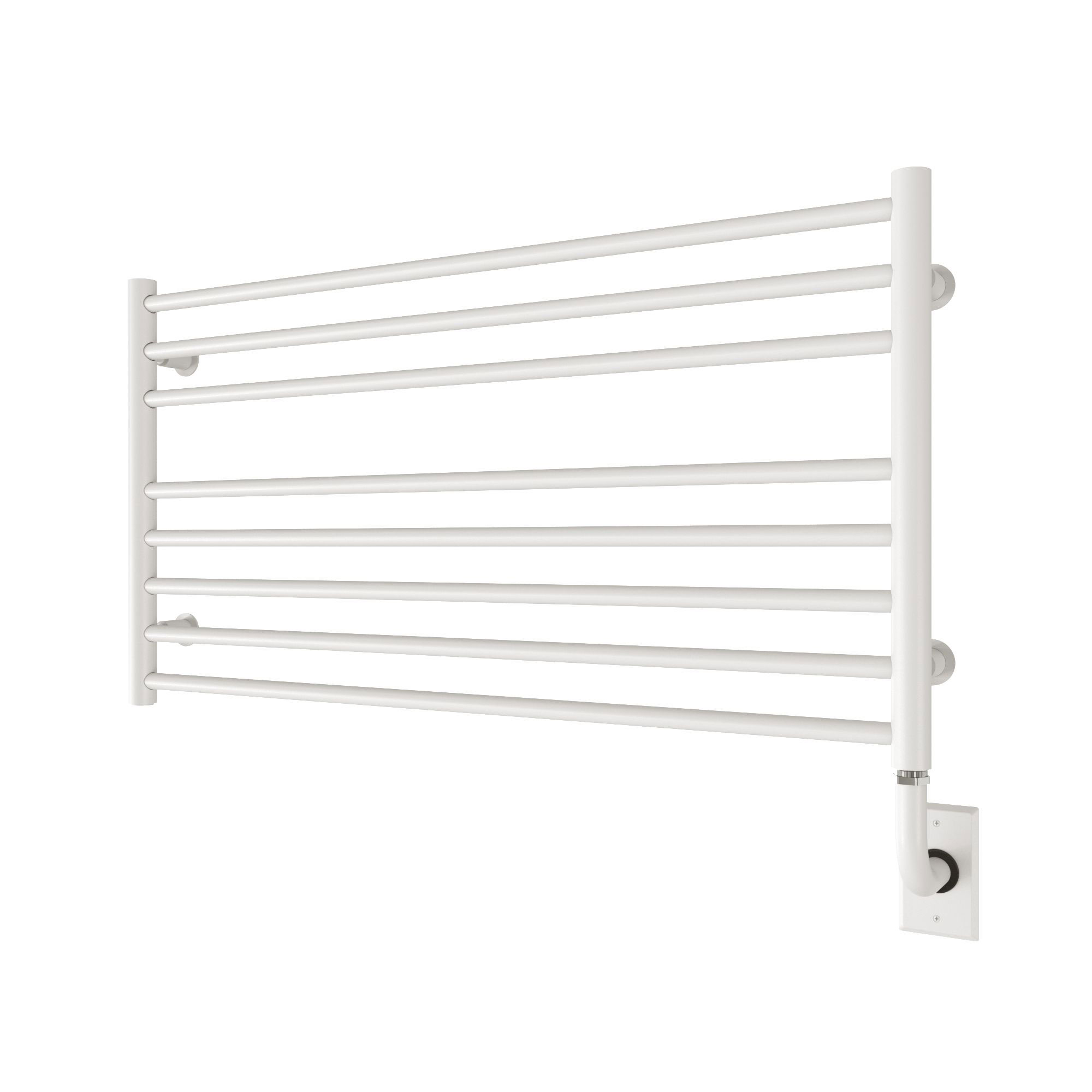 ICO Bath E4602 Tuzio Sorano 35.5"x19" Electric Plug-In Towel Warmer - Matte White