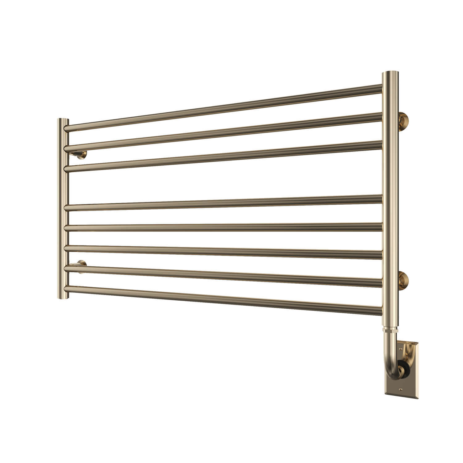 ICO Bath E4606 Tuzio Sorano 35.5"x19" Electric Plug-In Towel Warmer - Polished Nickel