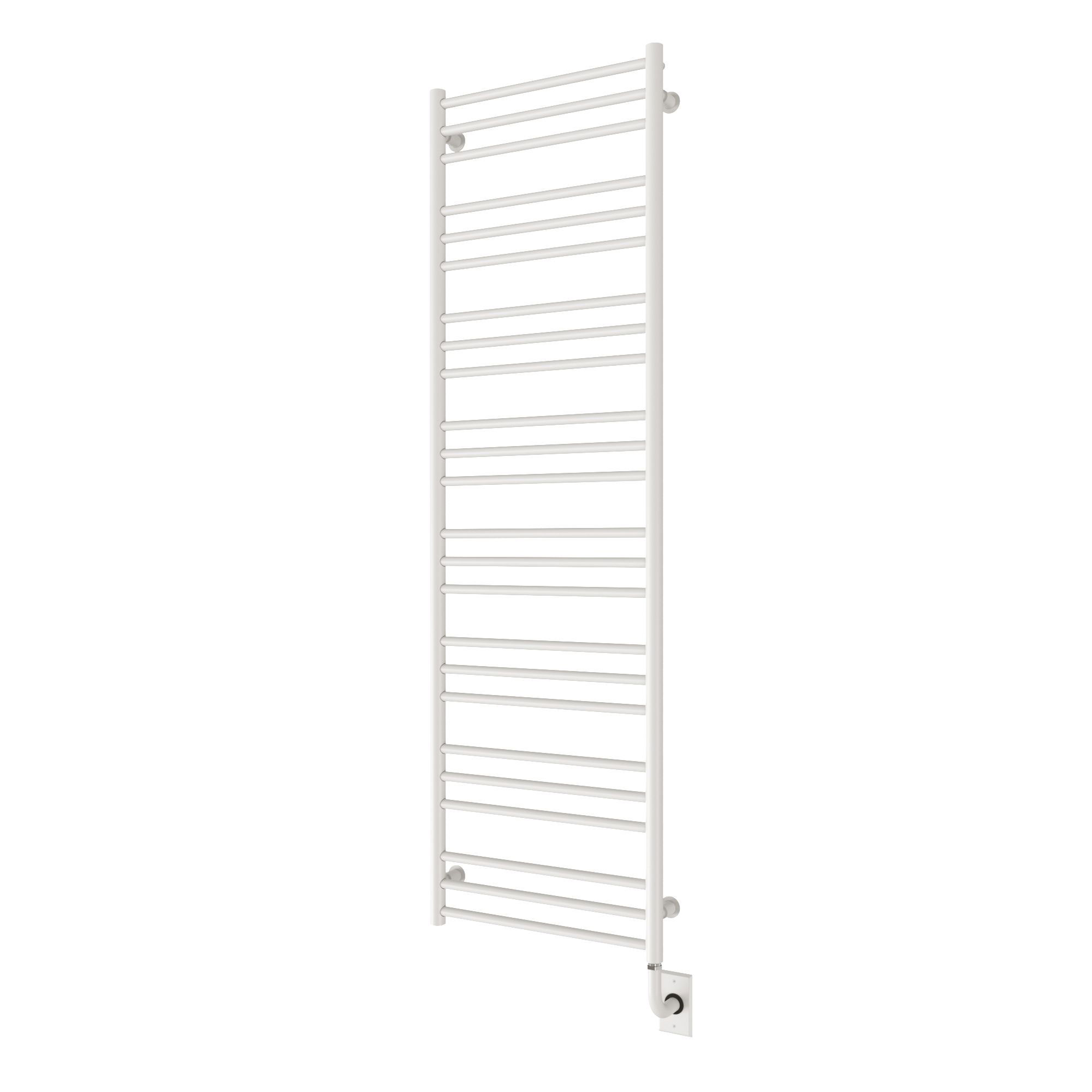 ICO Bath E4702 Tuzio Sorano 19.5"x64" Electric Plug-In Towel Warmer - Matte White