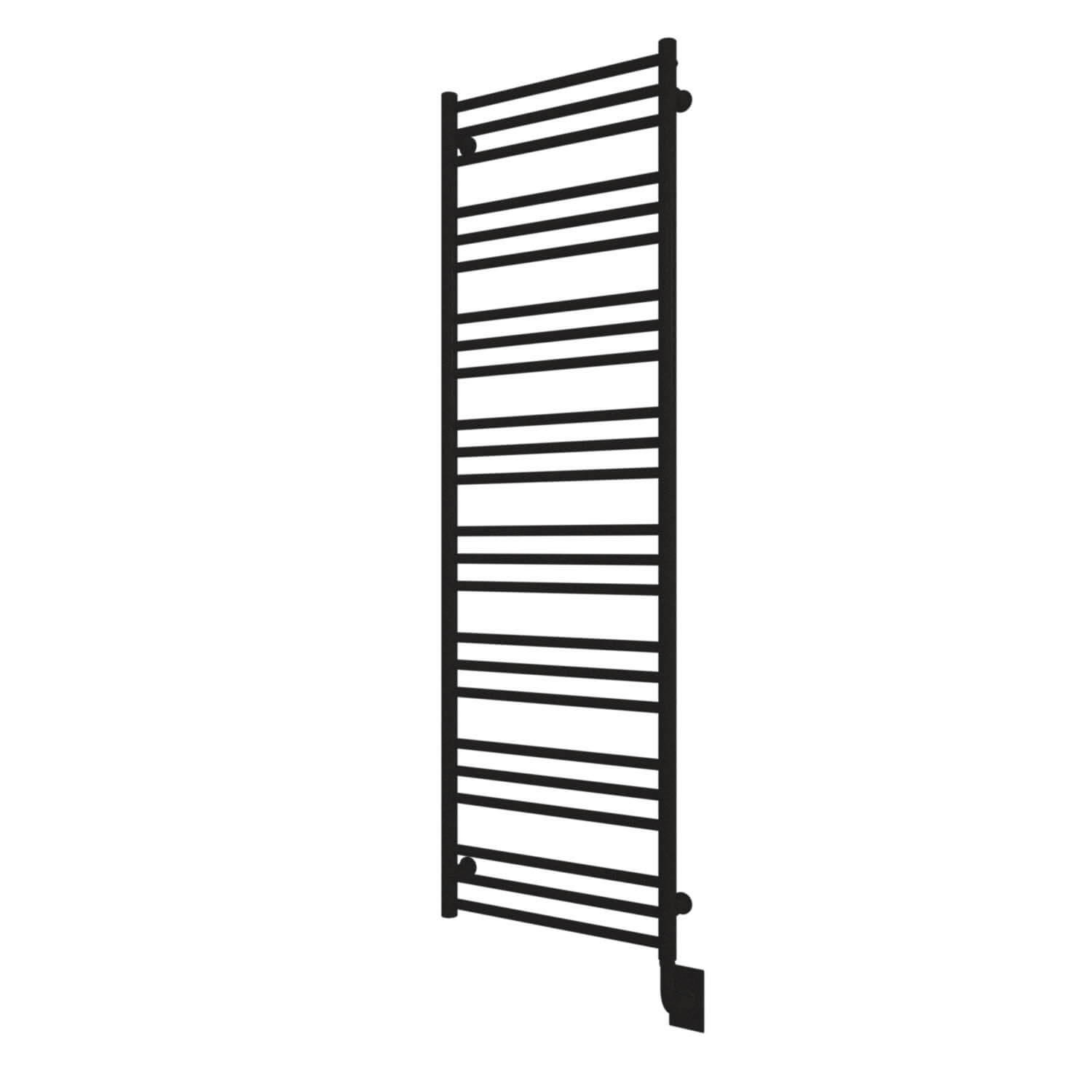 ICO Bath E4705 Tuzio Sorano 19.5"x64" Electric Plug-In Towel Warmer - Matte Black