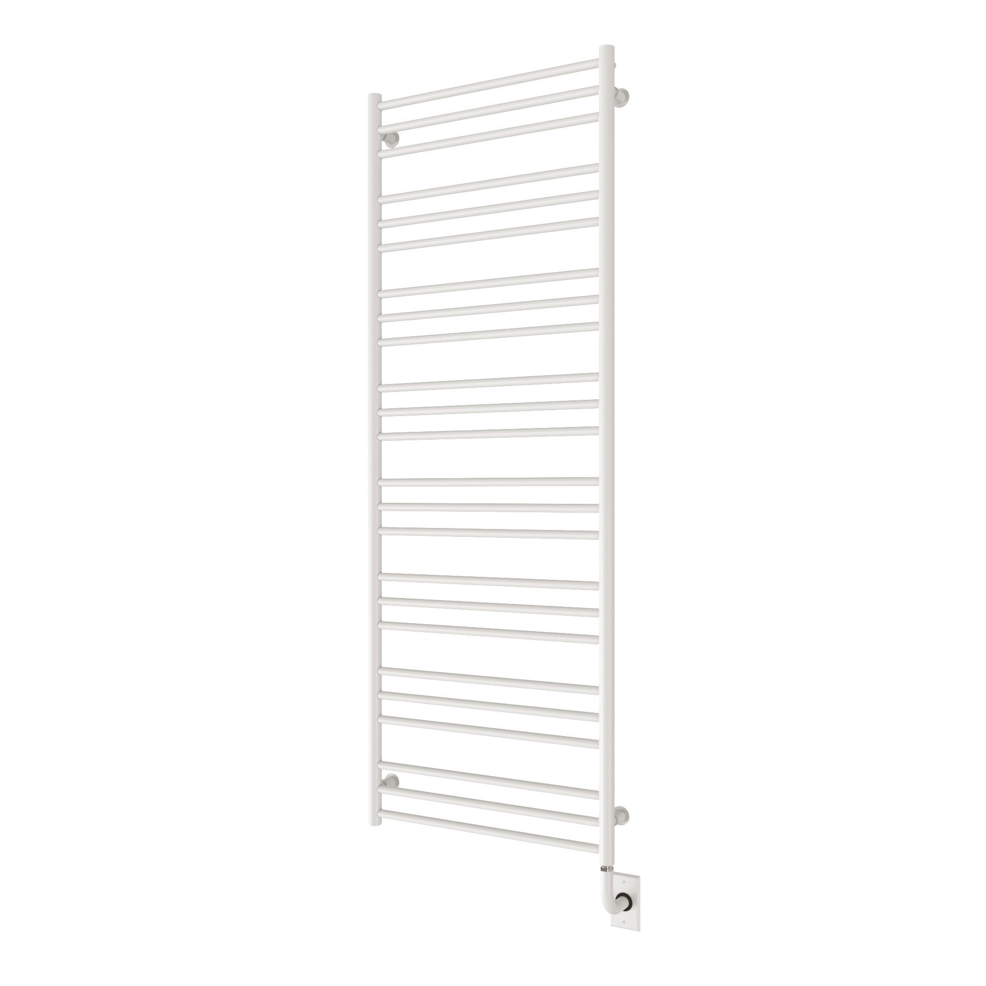 ICO Bath E4802 Tuzio Sorano 23.5"x64" Electric Plug-In Towel Warmer - Matte White