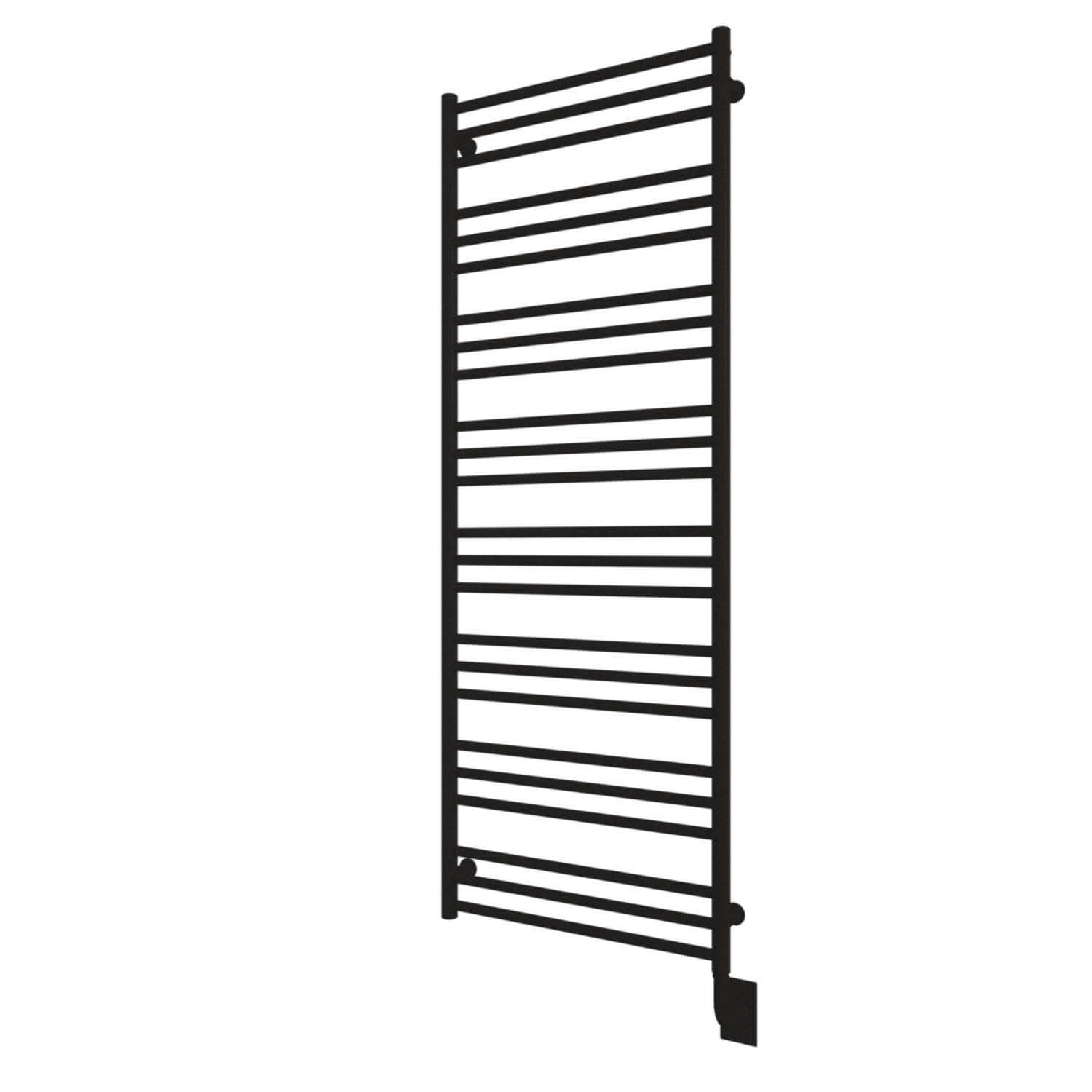 ICO Bath E4805 Tuzio Sorano 23.5"x64" Electric Plug-In Towel Warmer - Matte Black