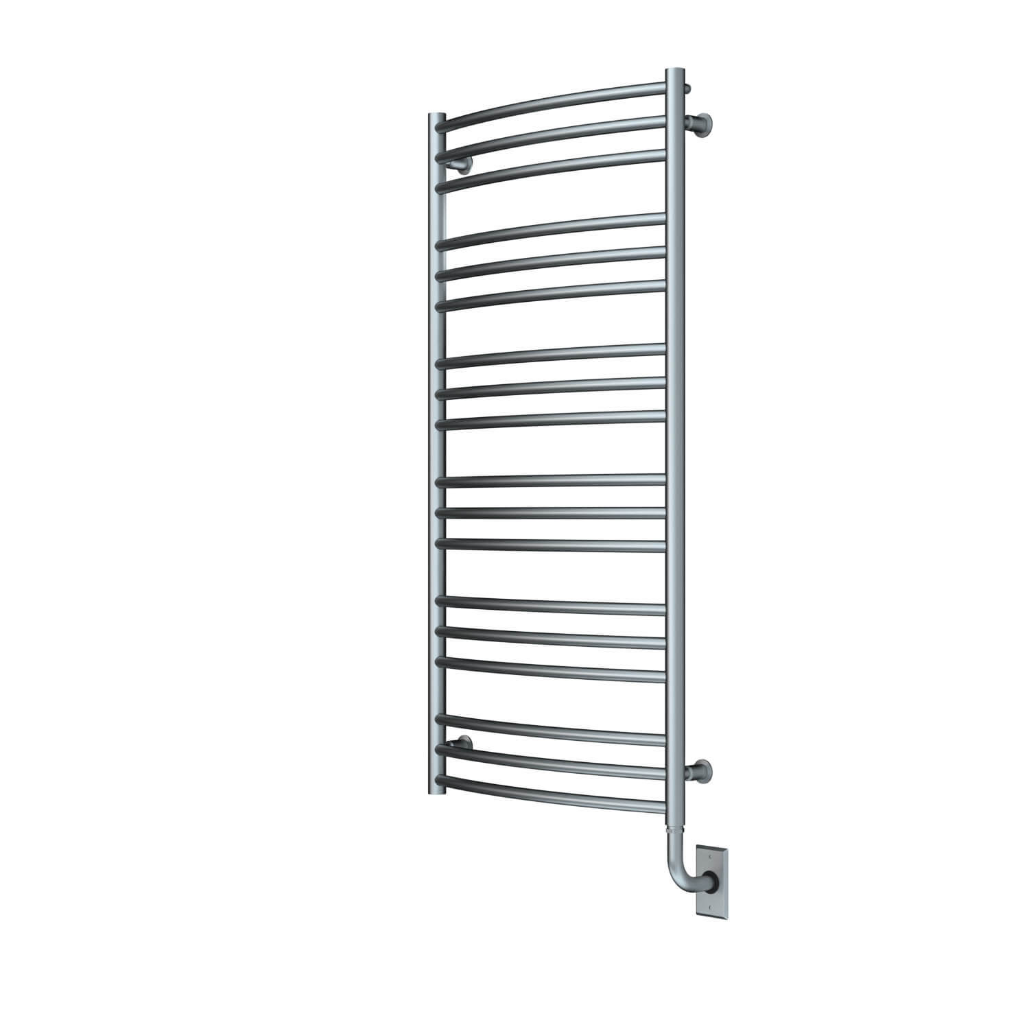 ICO Bath E5404 Tuzio Laveno 23.5"x47.5" Electric Plug-In Towel Warmer - Brushed Nickel