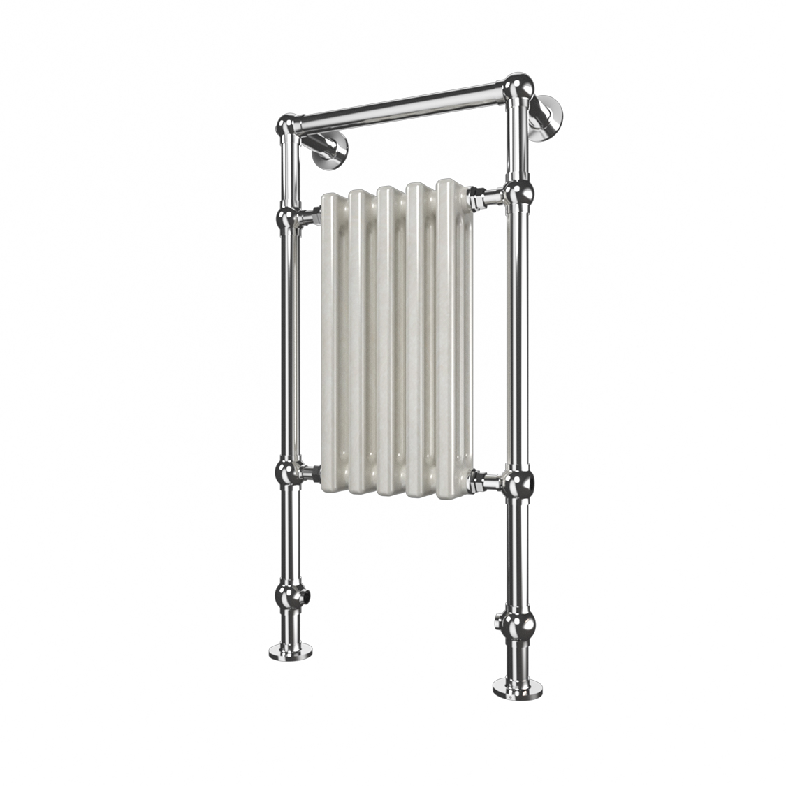 ICO Bath E6053 Tuzio Harley Harley Electric Plug-In Towel Warmer - Chrome