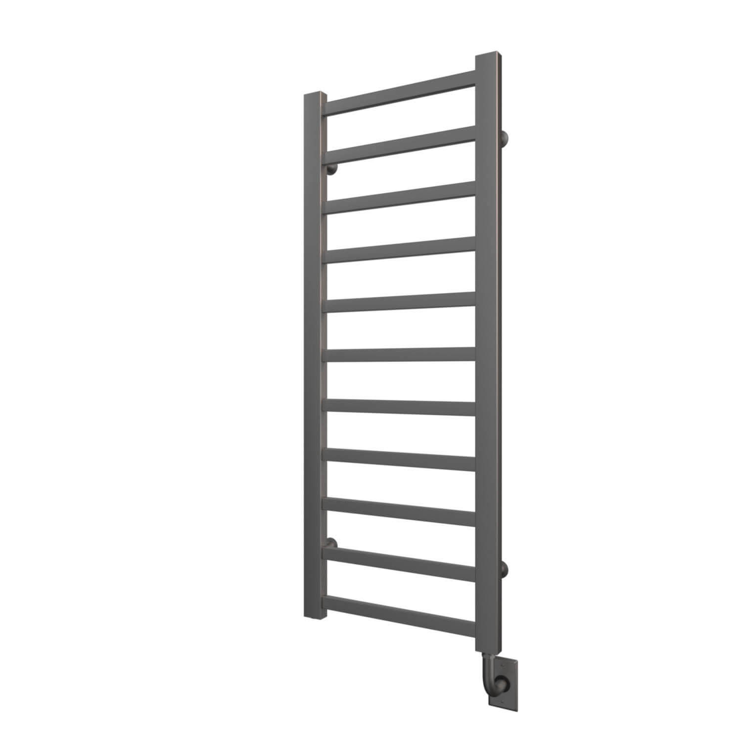 ICO Bath E7034 Tuzio Milano 19.5"x50.5" Electric Plug-In Towel Warmer - Brushed Nickel