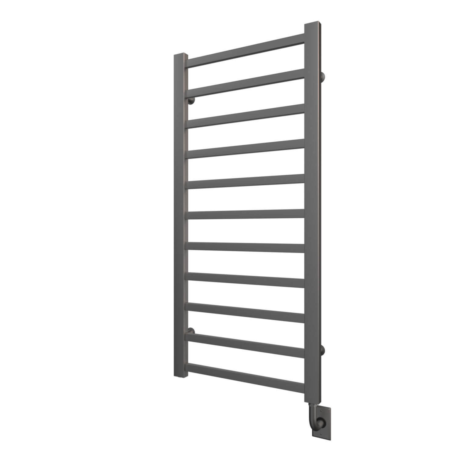 ICO Bath E7044 Tuzio Milano 23.5"x50.5" Electric Plug-In Towel Warmer - Brushed Nickel