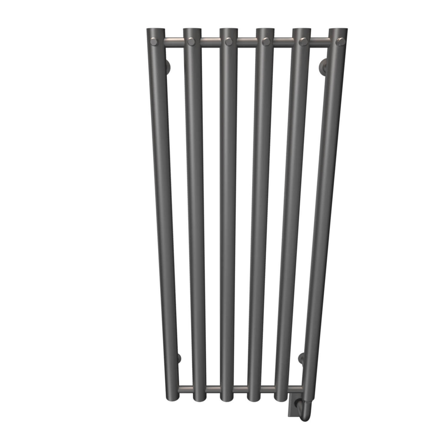 ICO Bath E8504 Tuzio Rosendal 16.5"x37.5" Electric Plug-In Towel Warmer - Brushed Nickel