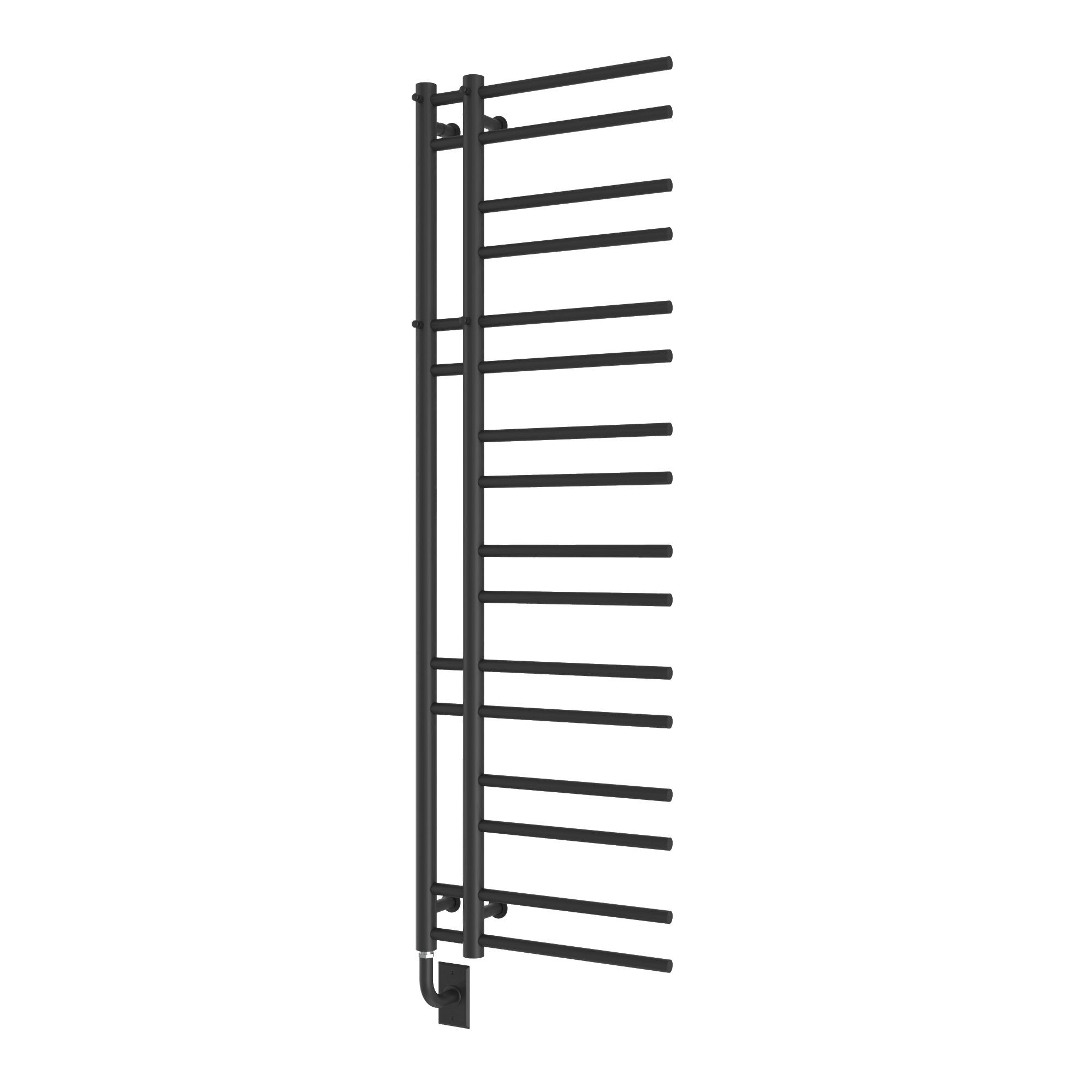 ICO Bath E91705 Tuzio Ortona 19.5"x60.5" Electric Plug-In Towel Warmer - Matte Black