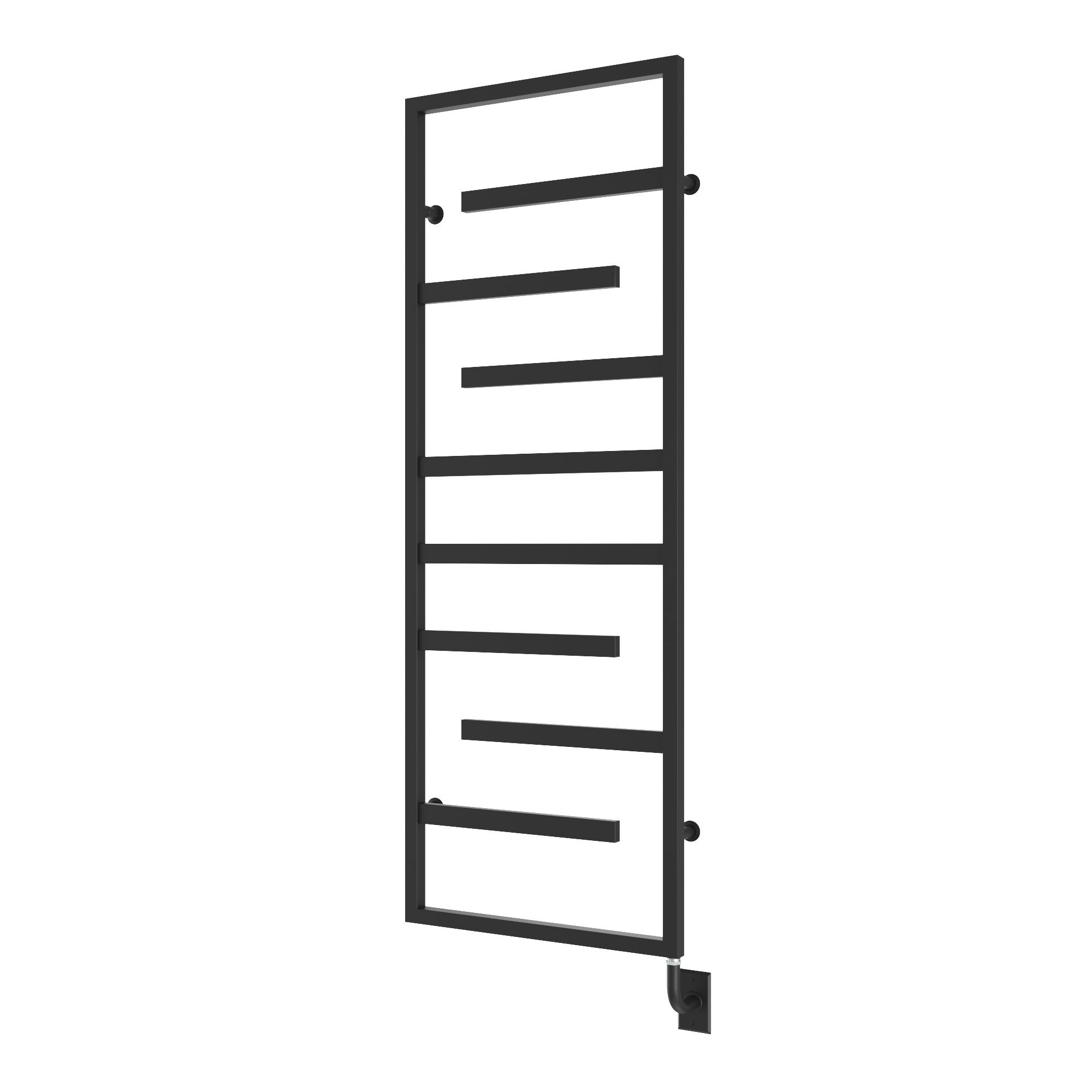 ICO Bath E92805 Tuzio Vasto 23.5"x64" Electric Plug-In Towel Warmer - Matte Black