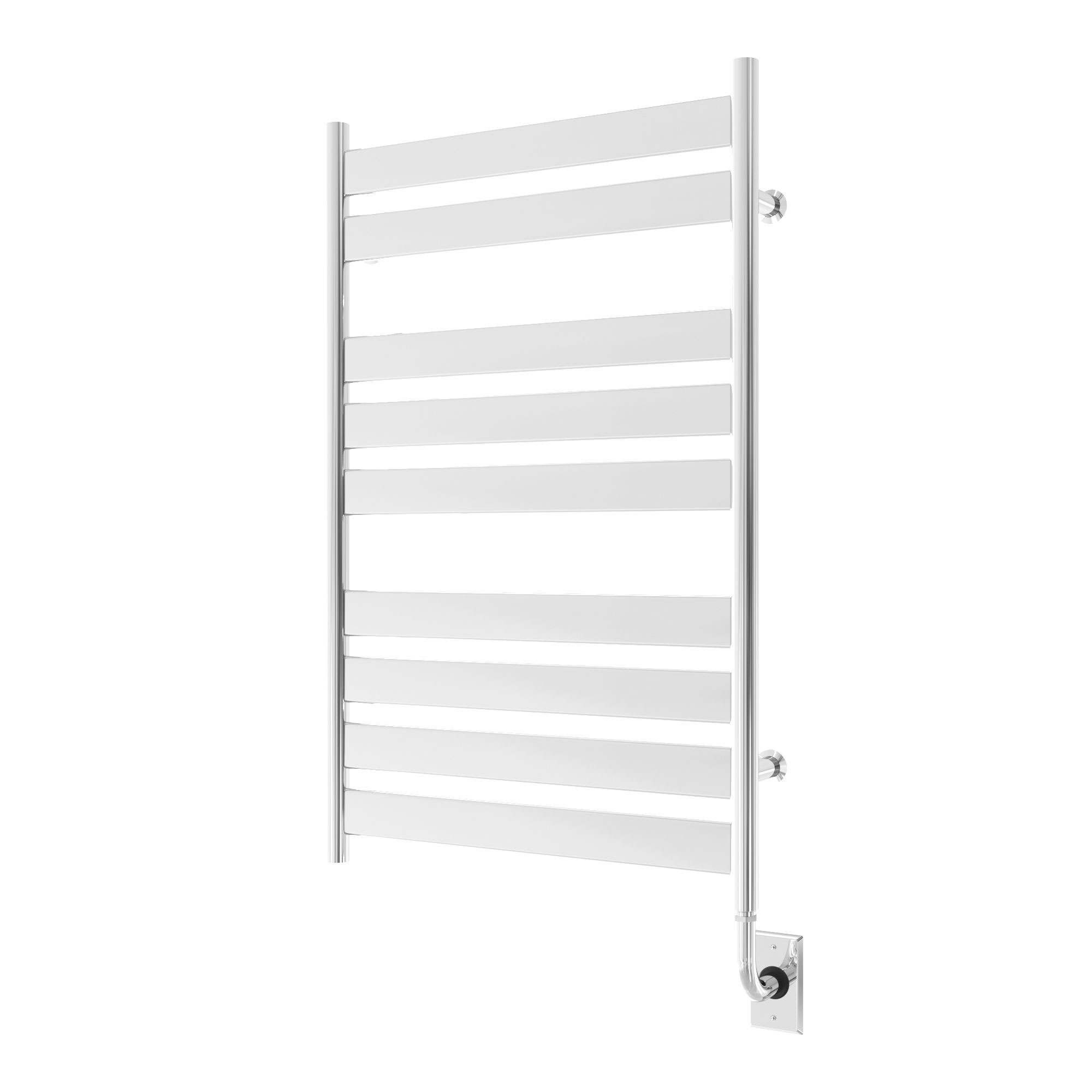 ICO Bath E93103 Tuzio Romano 19.5"x37" Electric Plug-In Towel Warmer - Chrome