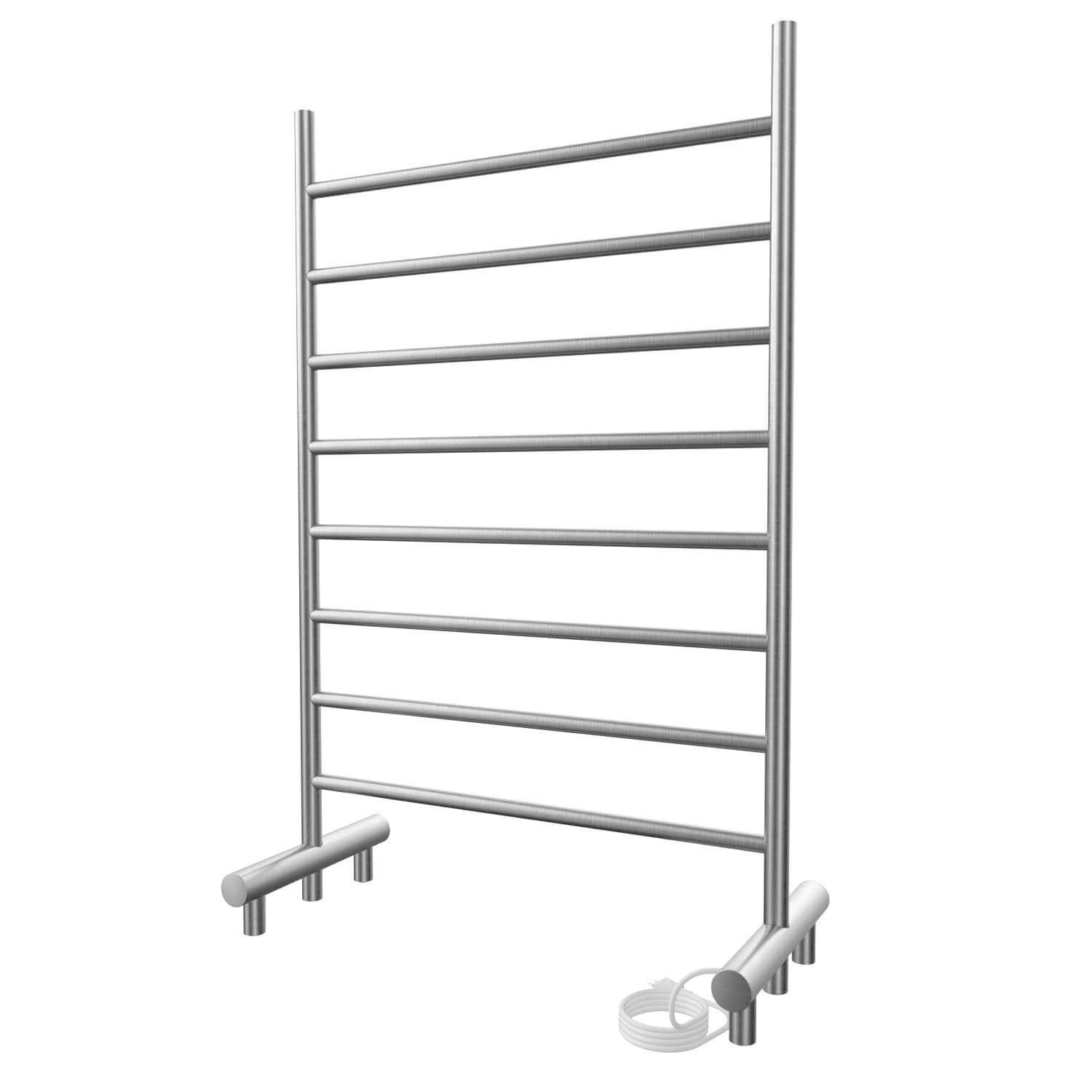 ICO Bath K1024E Kontour 25"x38" Camber Electric Plug-In Towel Warmer - Brushed Nickel