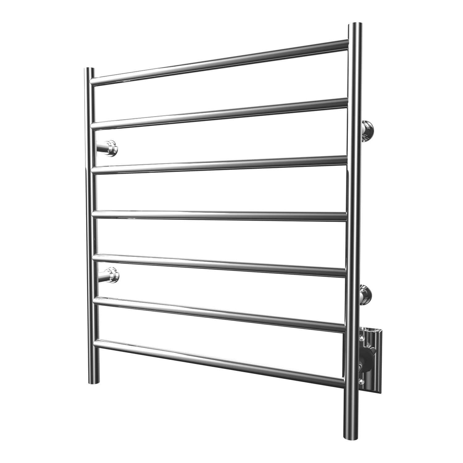 ICO Bath K4013W Kontour 24"x27" Linear Electric Hardwired Towel Warmer - Chrome