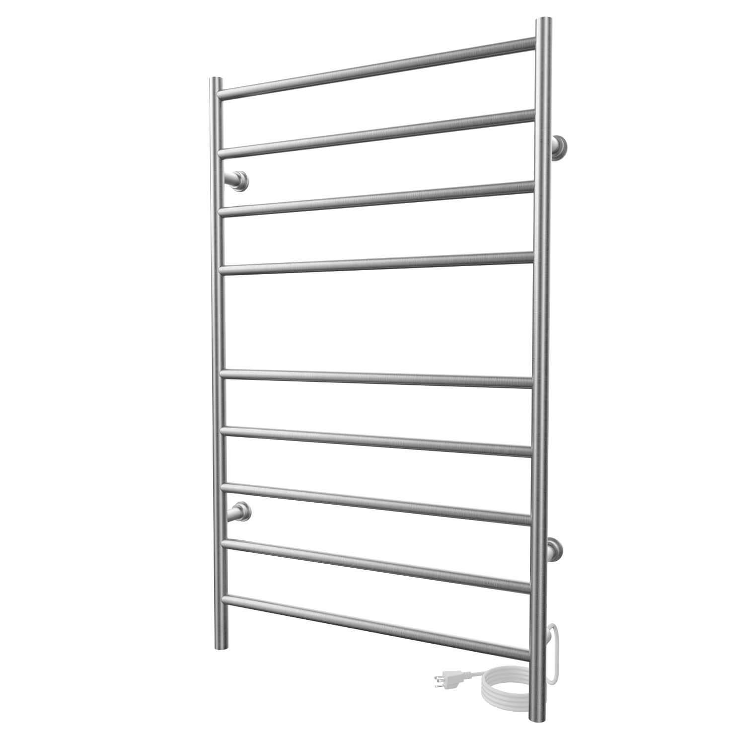 ICO Bath K4034E Kontour 24"x40" Linear Electric Plug-In Towel Warmer - Brushed Nickel