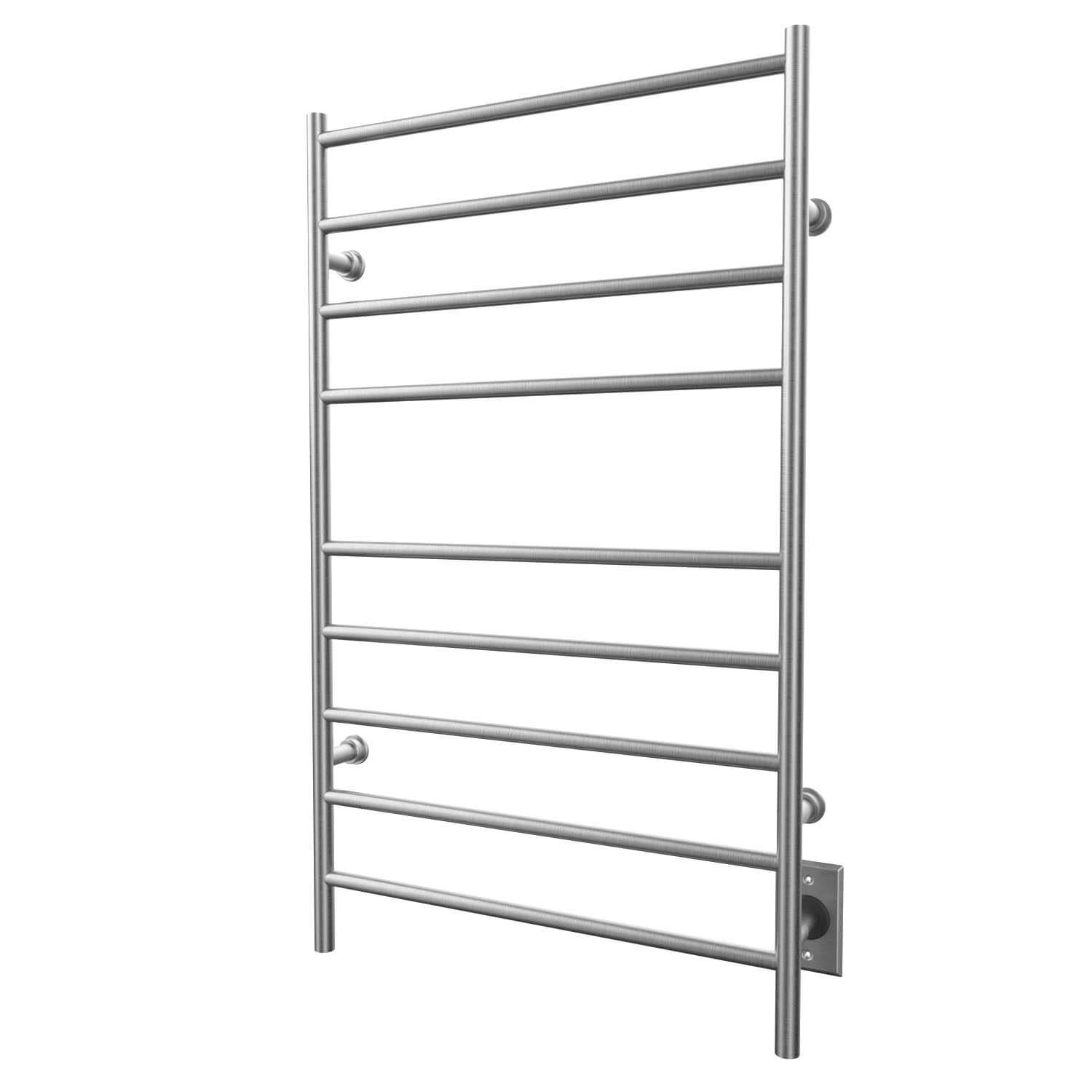 ICO Bath K4034W Kontour 24"x40" Linear Electric Hardwired Towel Warmer - Brushed Nickel