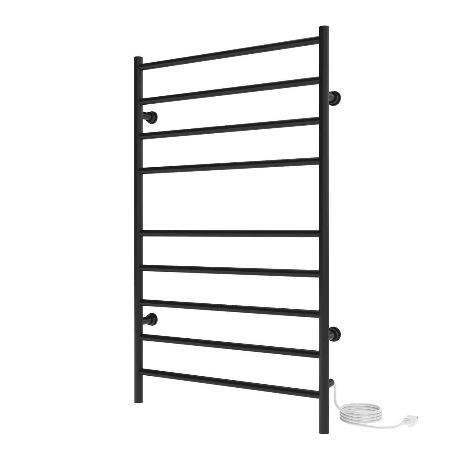 ICO Bath K4035E Kontour 24"x40" Linear Electric Plug-In Towel Warmer - Matte Black