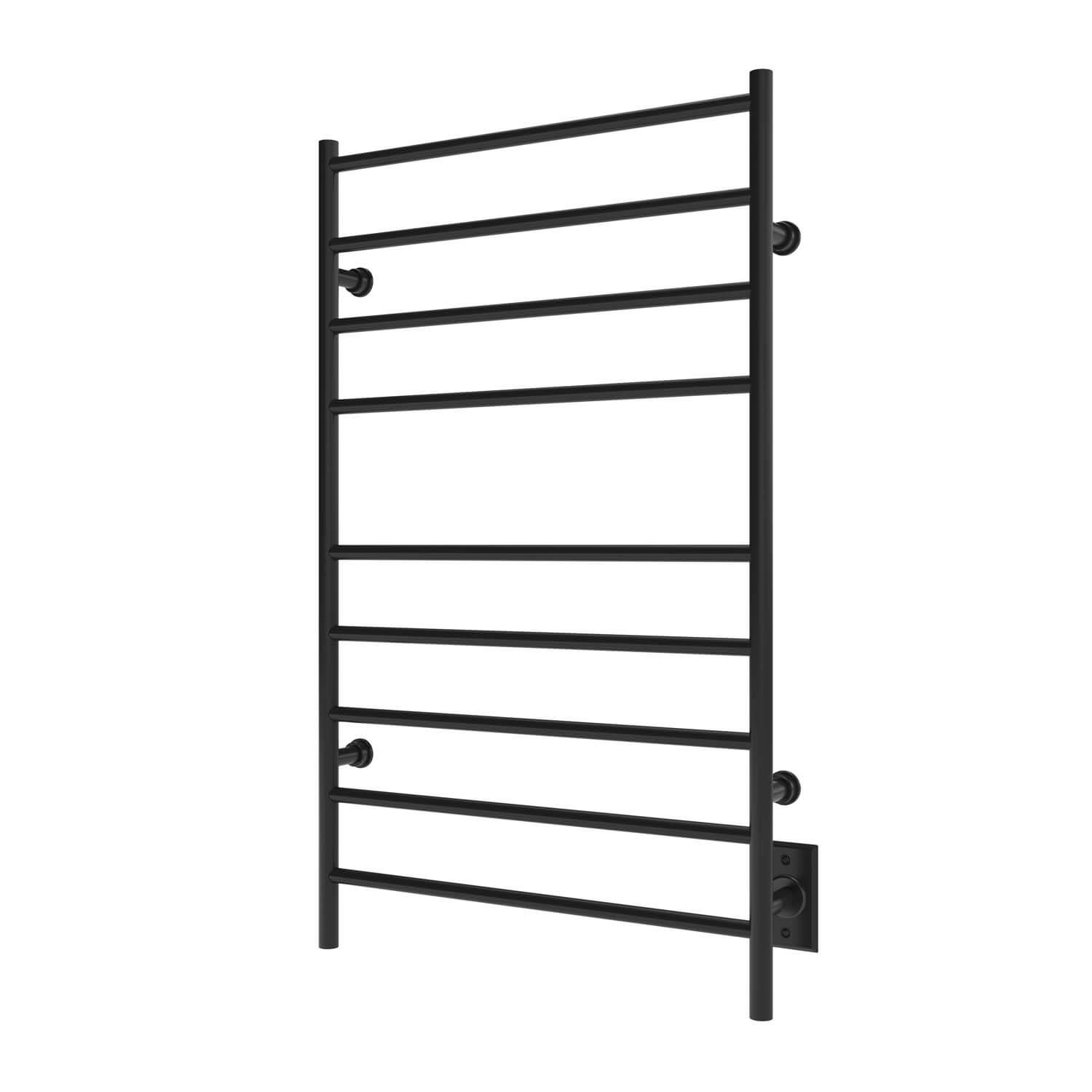 ICO Bath K4035W Kontour 24"x40" Linear Electric Hardwired Towel Warmer - Matte Black