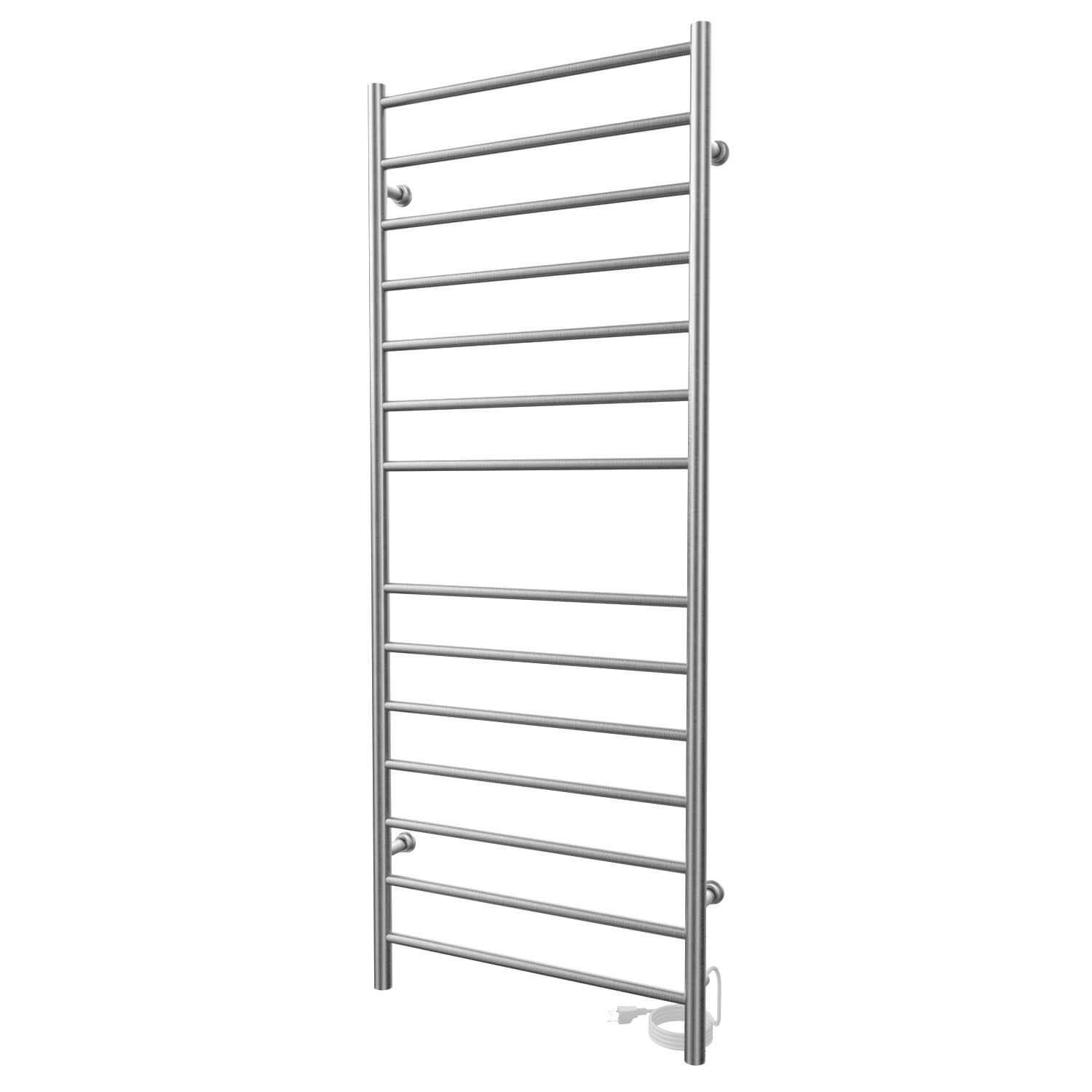 ICO Bath K4054E Kontour 24"x60" Linear Electric Plug-In Towel Warmer - Brushed Nickel