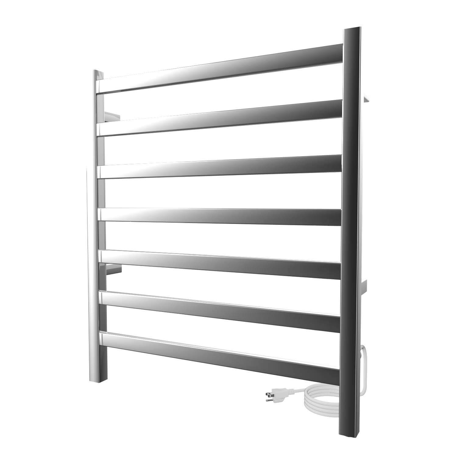 ICO Bath K6013E Kontour 24"x27" Square Electric Plug-In Towel Warmer - Chrome