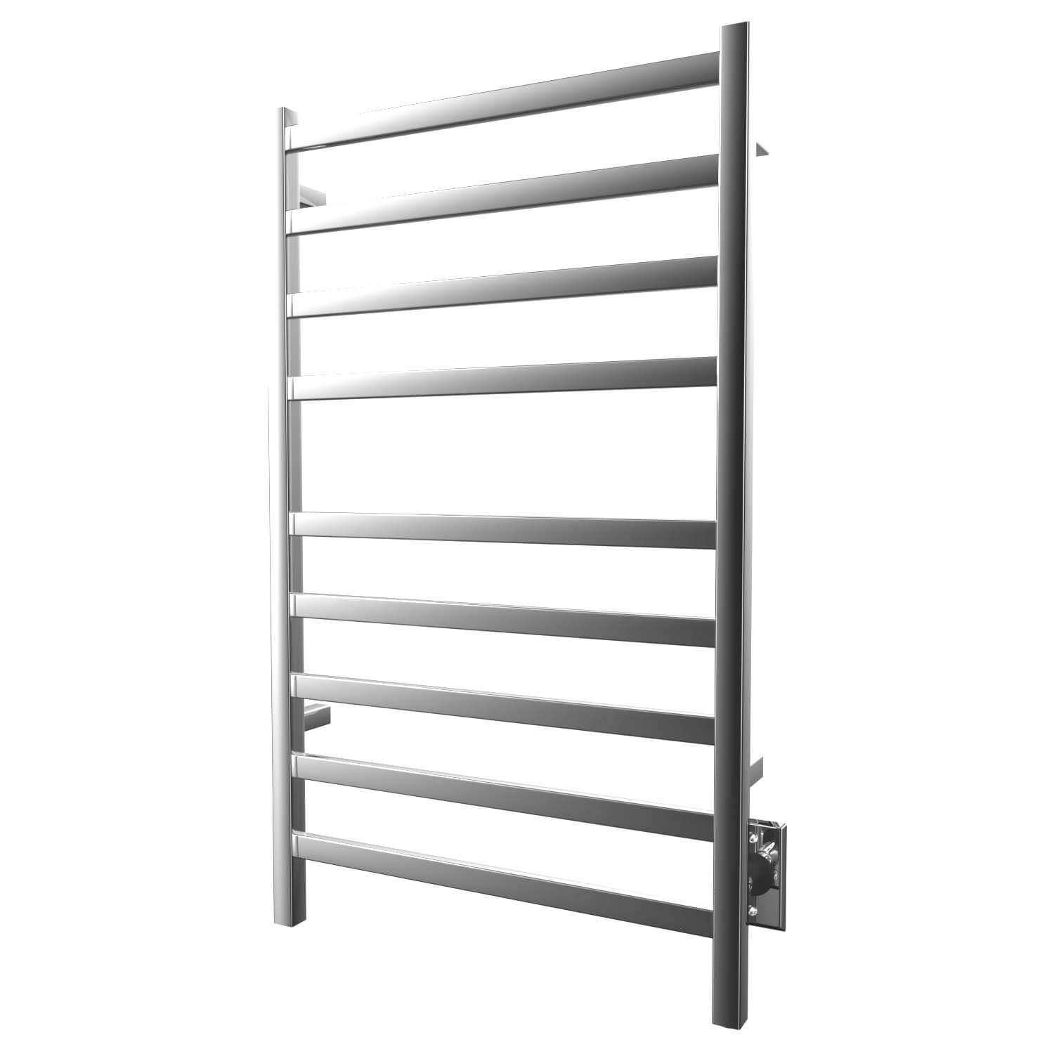 ICO Bath K6033W Kontour 24"x40" Square Electric Hardwired Towel Warmer - Chrome