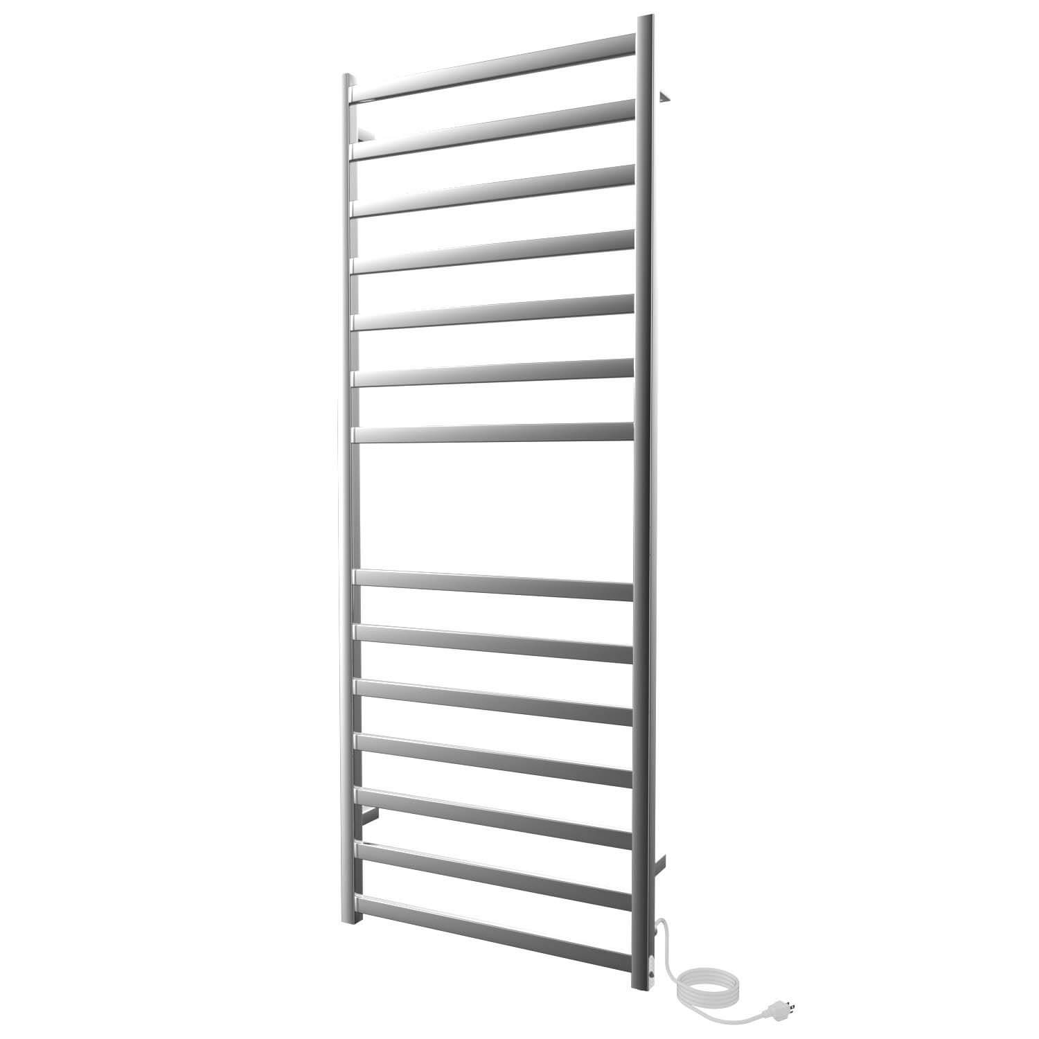 ICO Bath K6053E Kontour 24"x60" Square Electric Plug-In Towel Warmer - Chrome