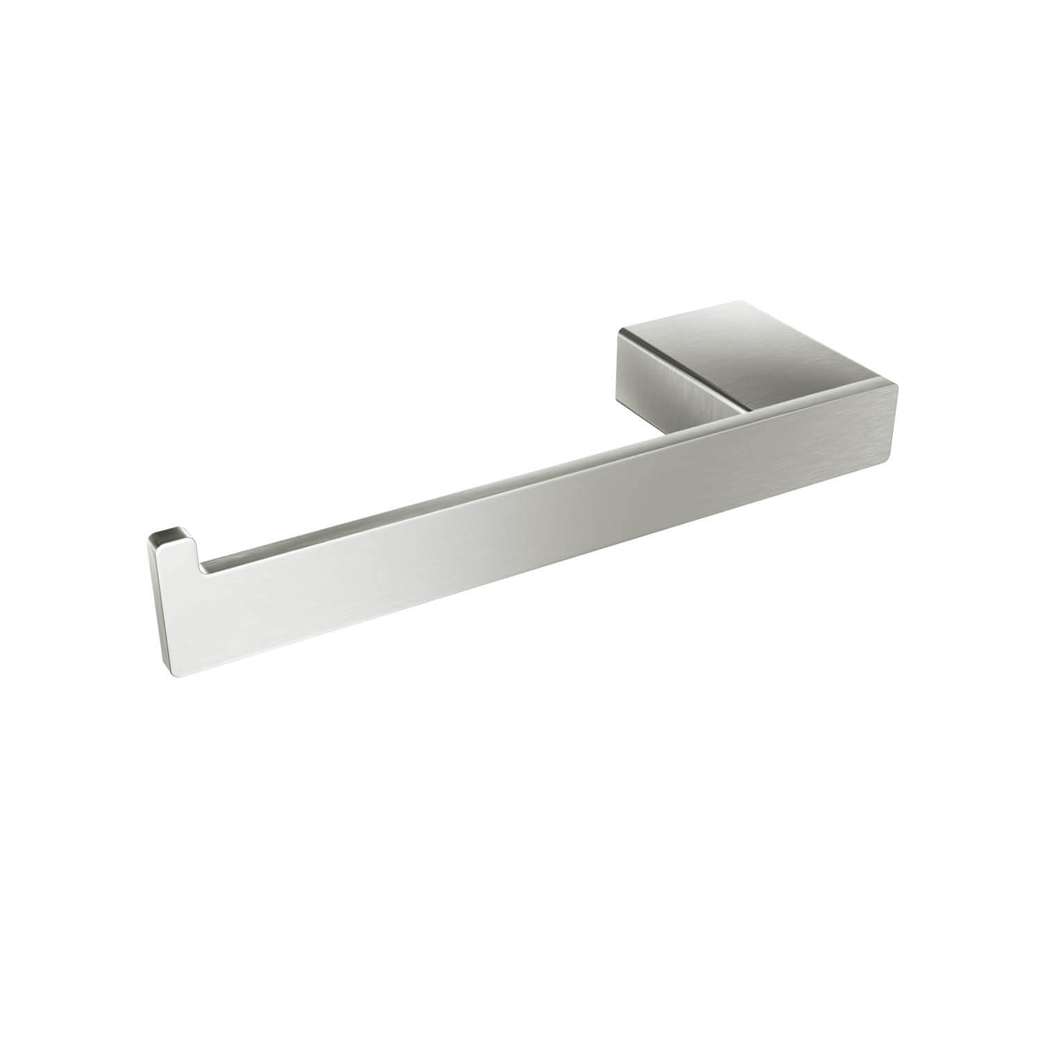 ICO Bath V3024 Cinder Toilet Paper Holder - Brushed Nickel (RH Post)