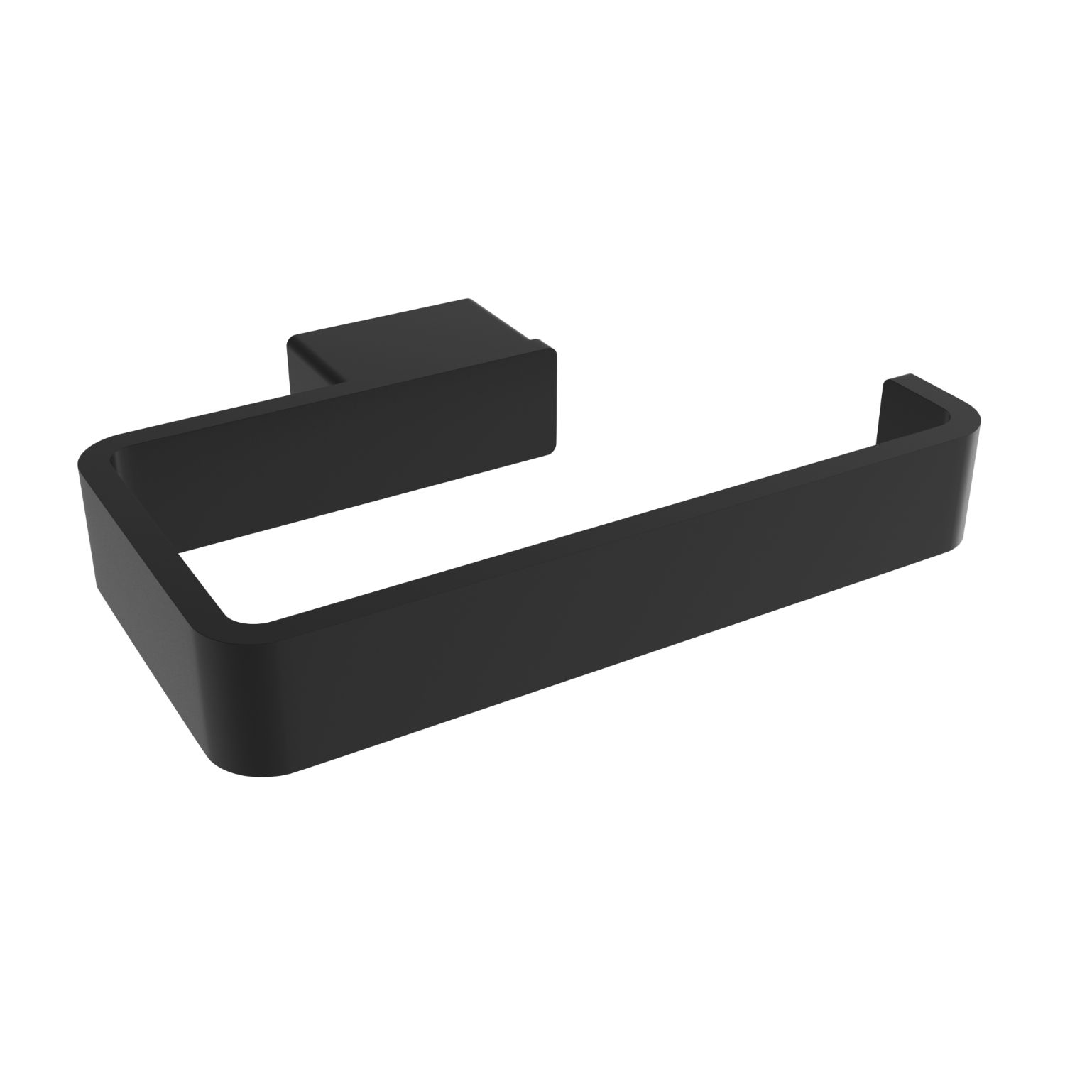 ICO Bath V3035 Cinder Toilet Paper Holder - Matte Black (LH Post)