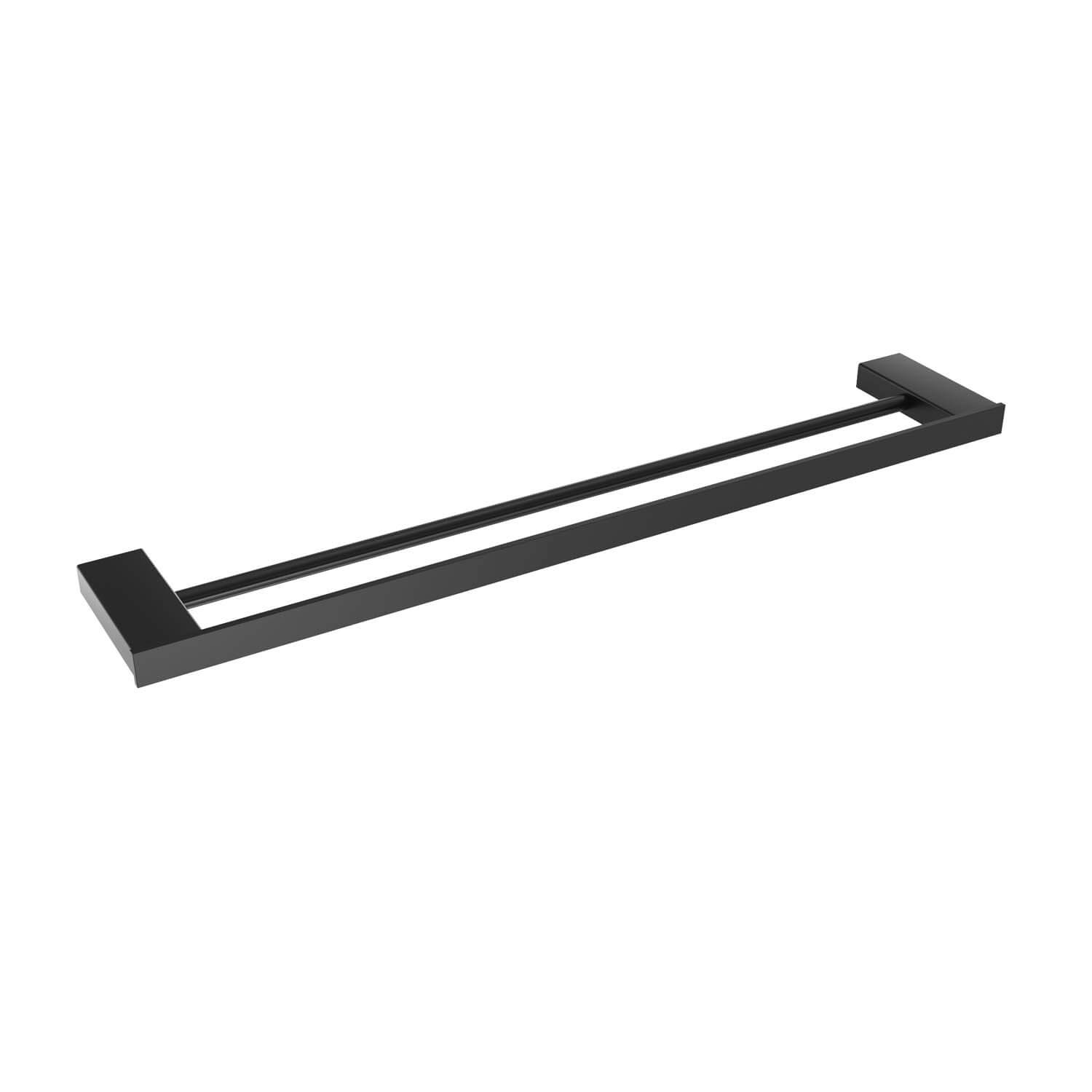 ICO Bath V3185 Cinder 24" Double Towel Bar - Matte Black