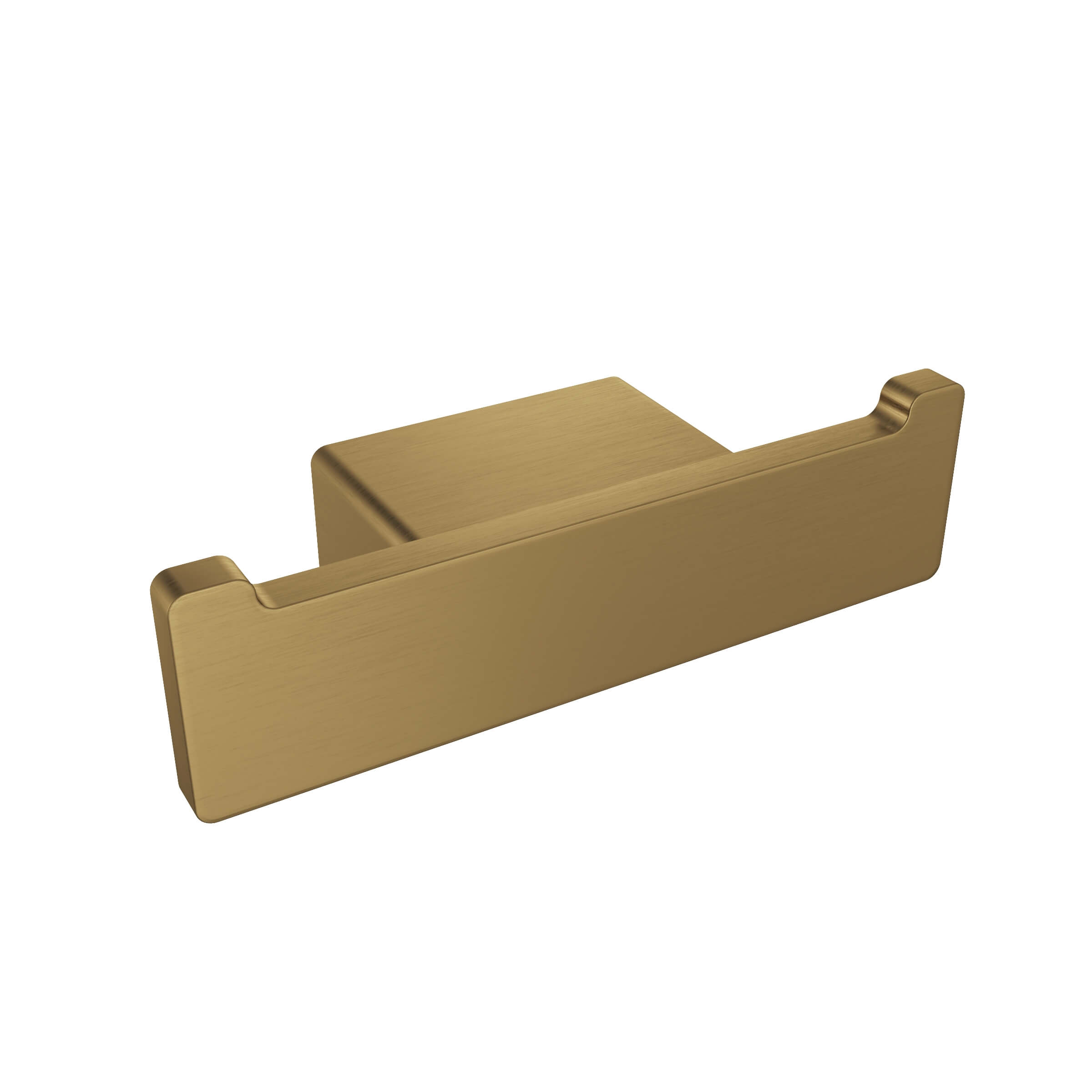 ICO Bath V3220-BGD Cinder Double Towel Hook - Brushed Gold Dark