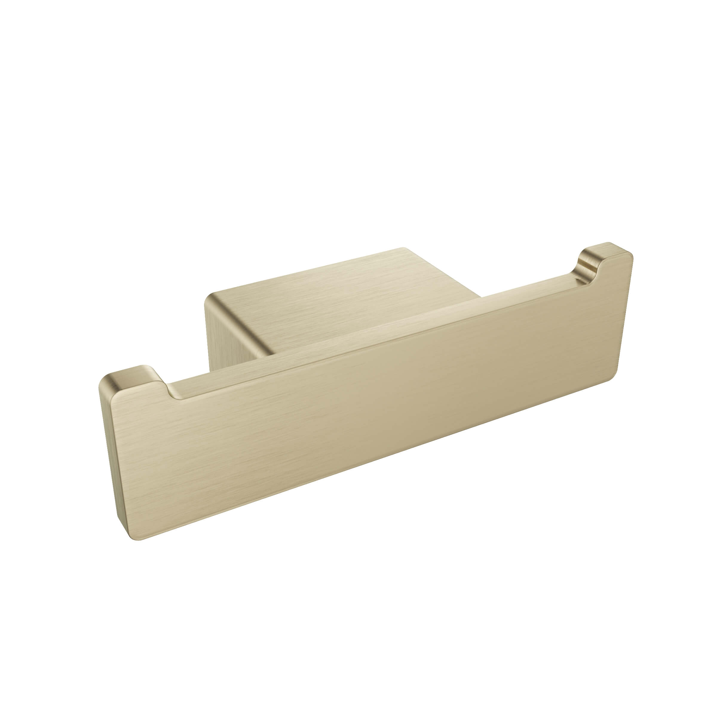 ICO Bath V3220-BGL Cinder Double Towel Hook - Brushed Gold Light