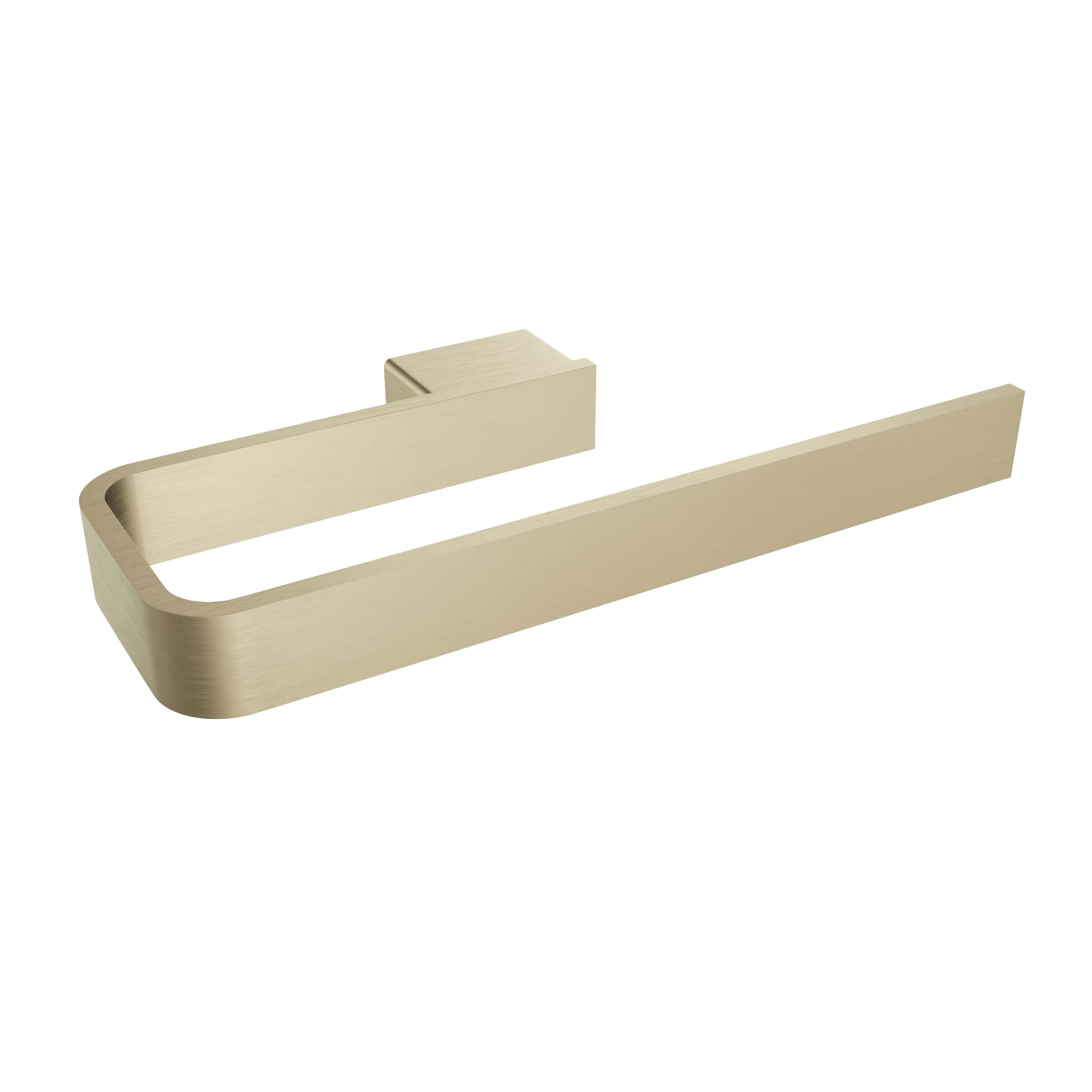 ICO Bath V3310-BGL Cinder 8" Towel Bar - Brushed Gold Light