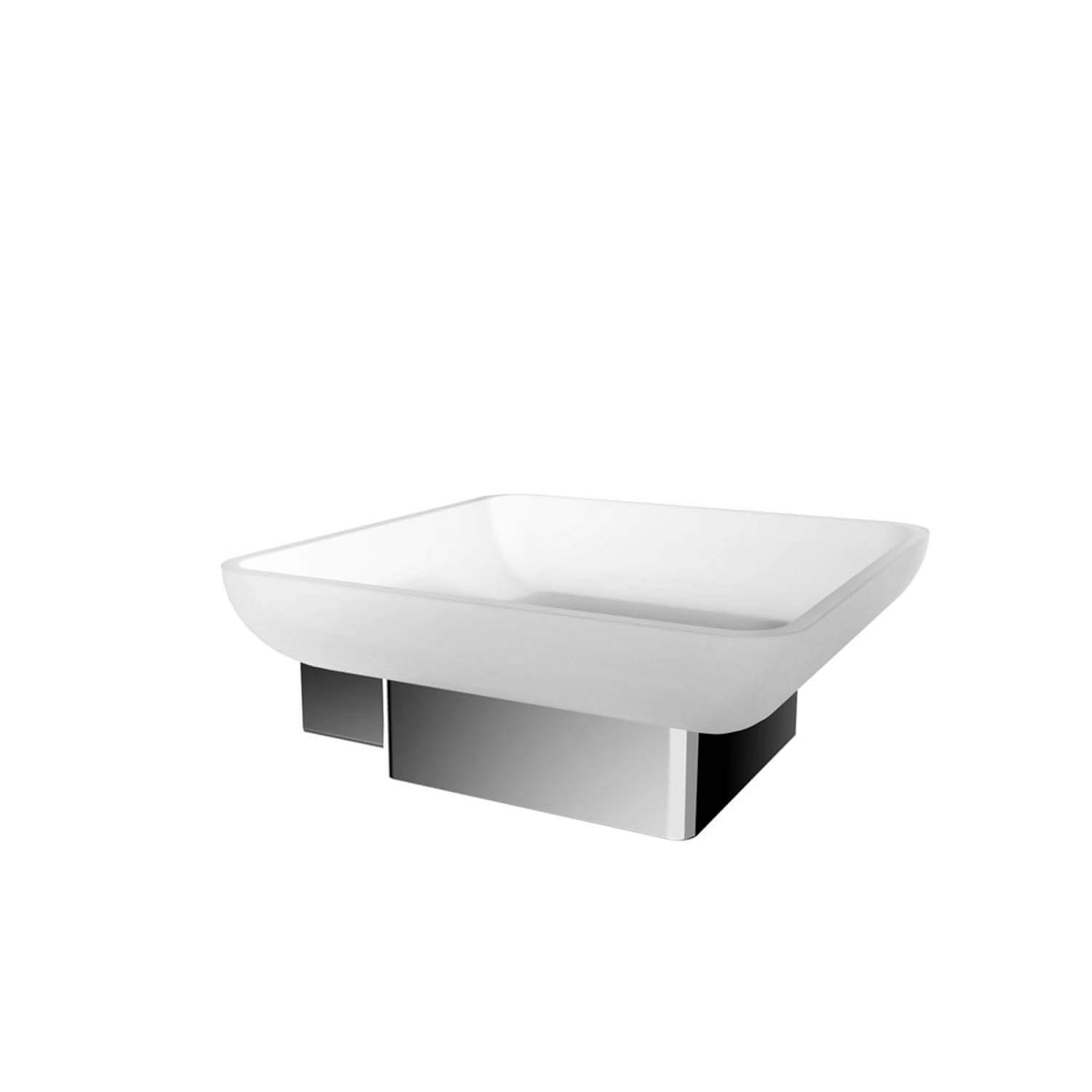 ICO Bath V3513 Cinder Soap Dish Holder - Chrome