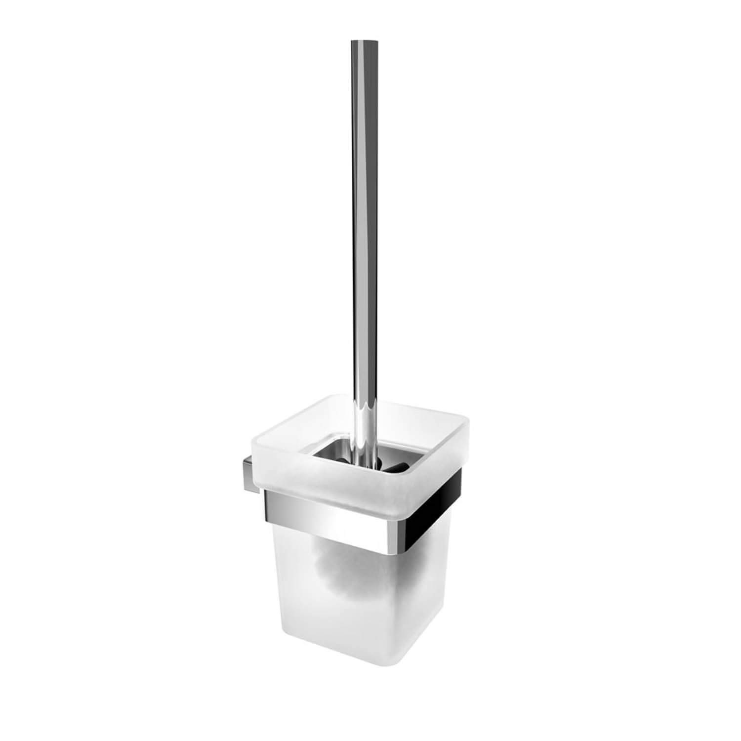 ICO Bath V3613 Cinder Wall-Mounted Toilet Brush - Chrome