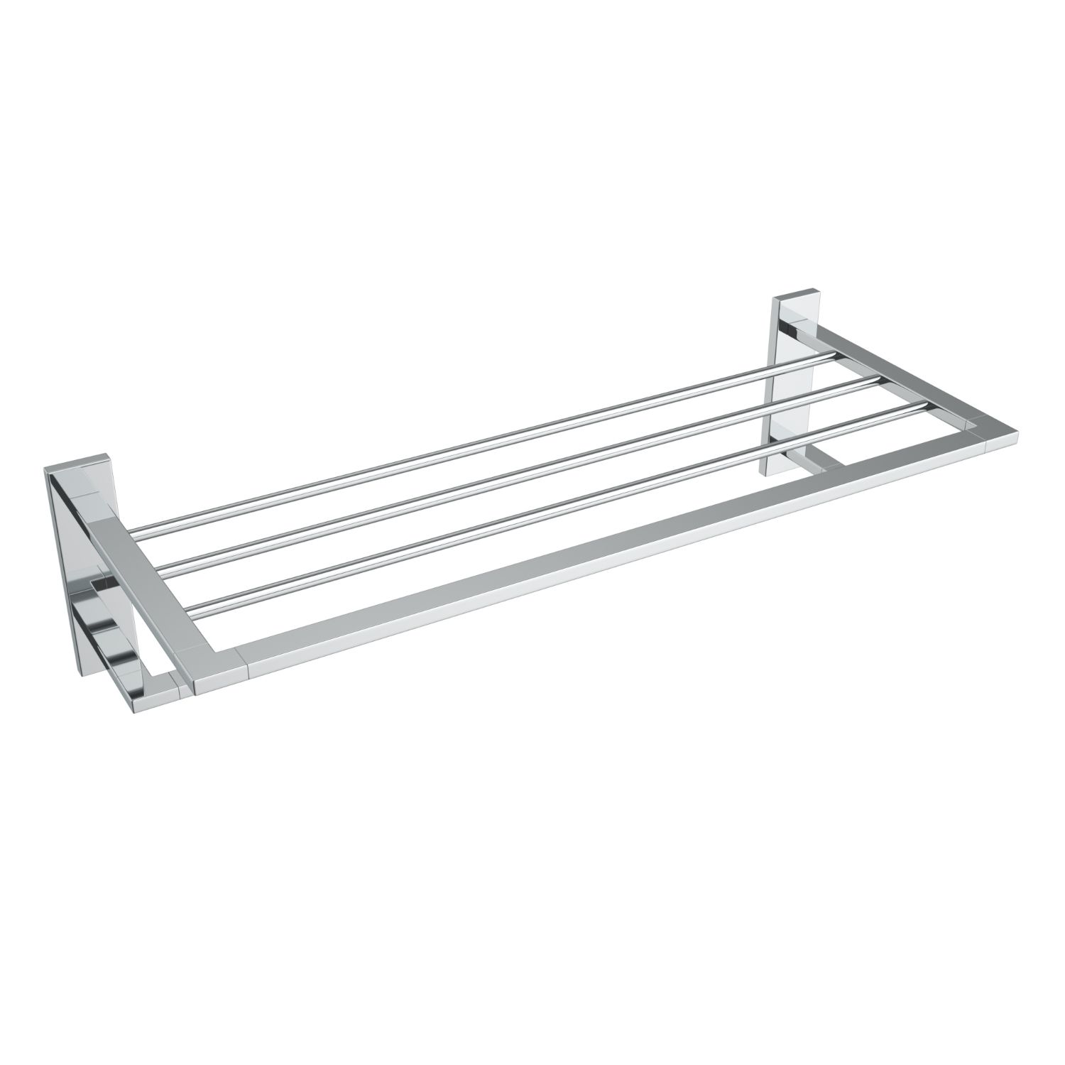 ICO Bath V3733 Cinder Double Towel Shelf - Chrome