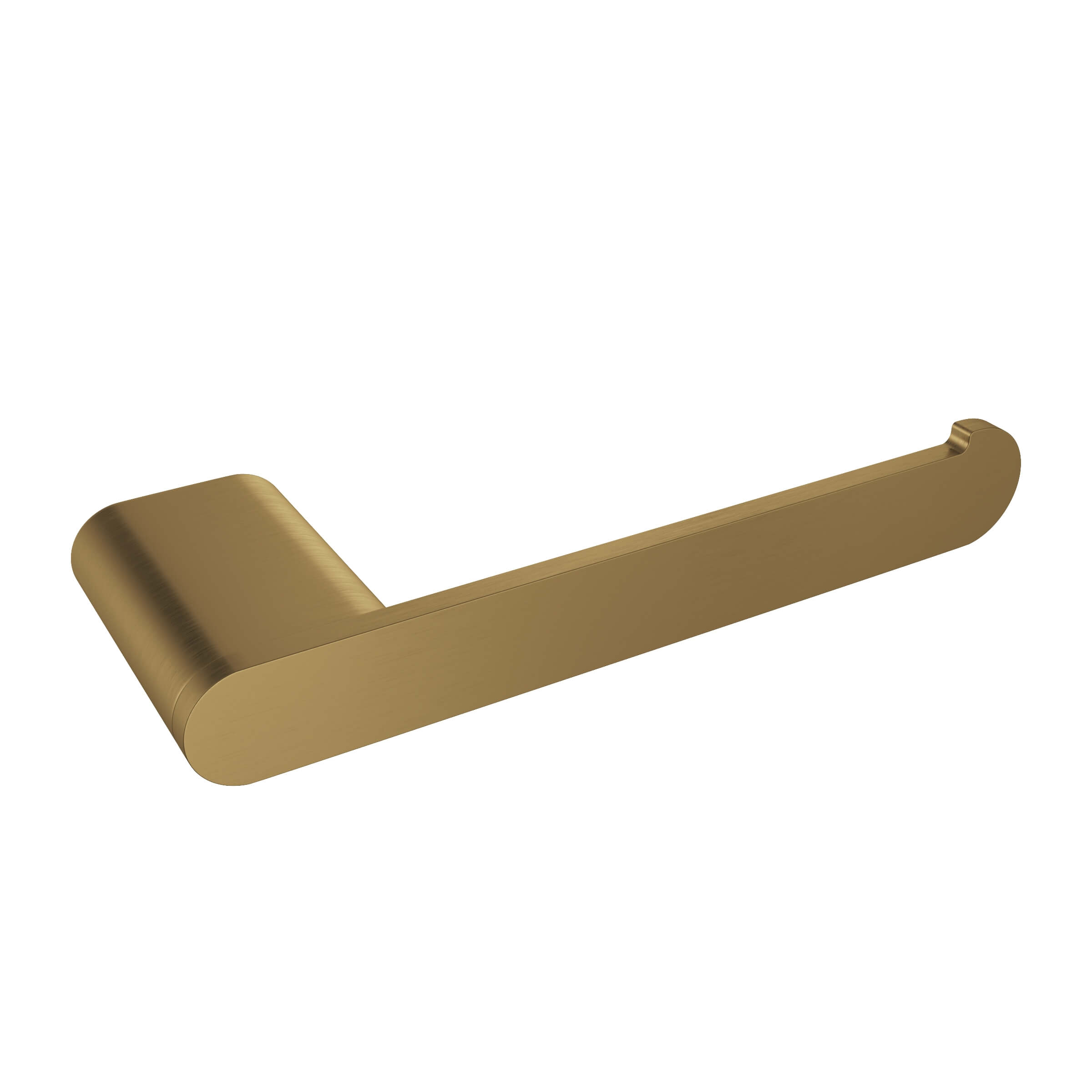 ICO Bath V4020-BGD Flow Toilet Paper Holder - Brushed Gold Dark (LH Post)