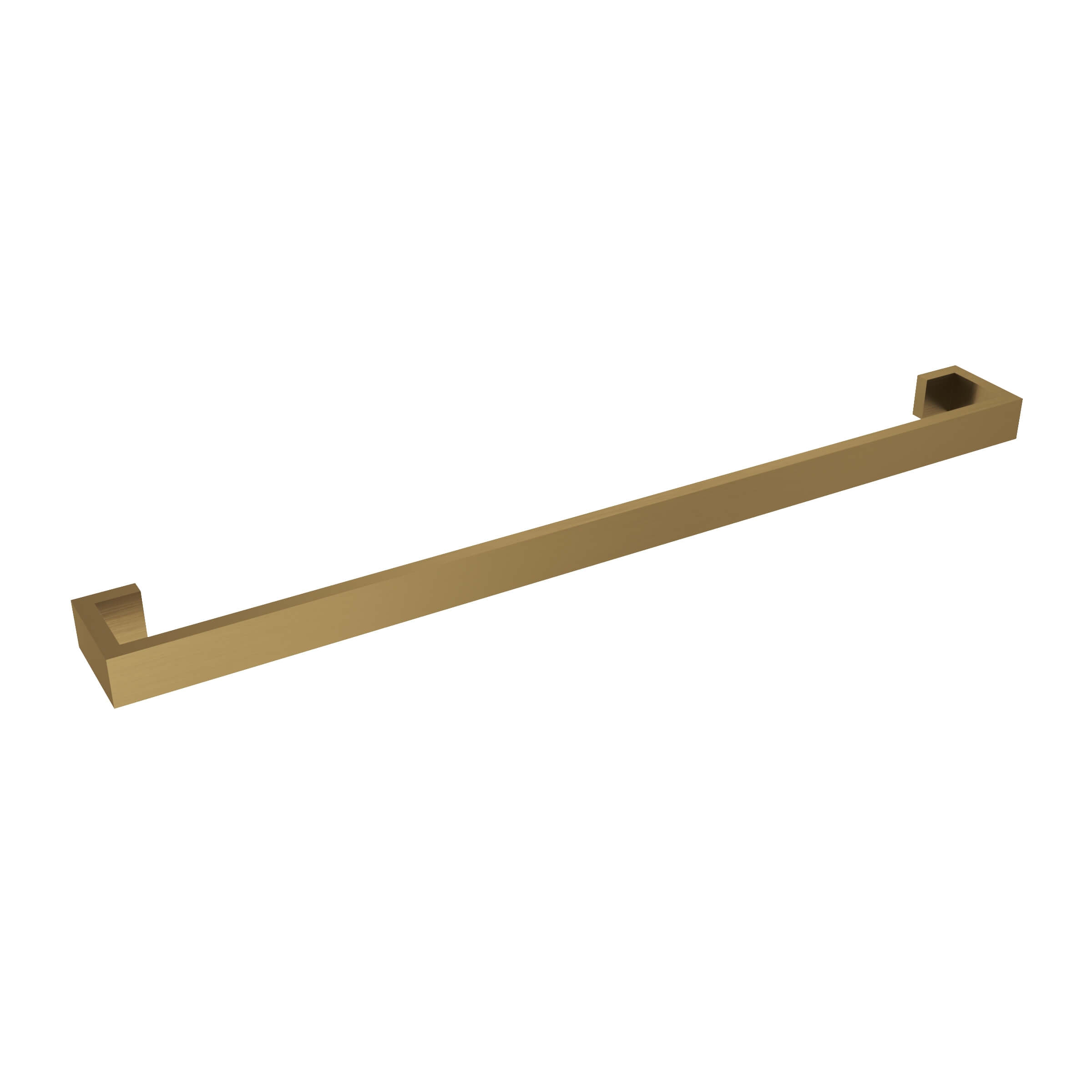 ICO Bath V5150-BGD Fire 24" Towel Bar - Brushed Gold Dark