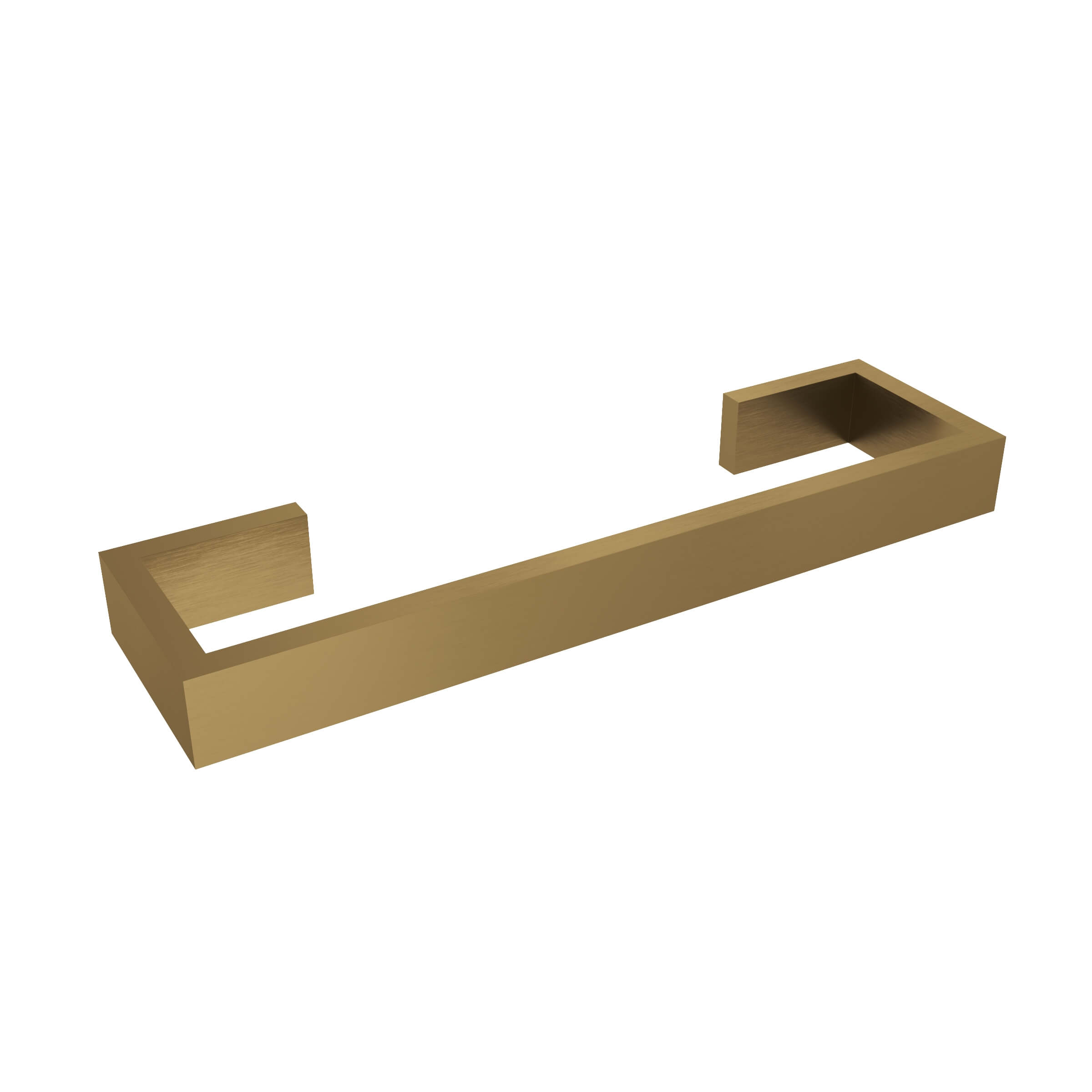 ICO Bath V5310-BGD Fire 12" Towel Bar - Brushed Gold Dark