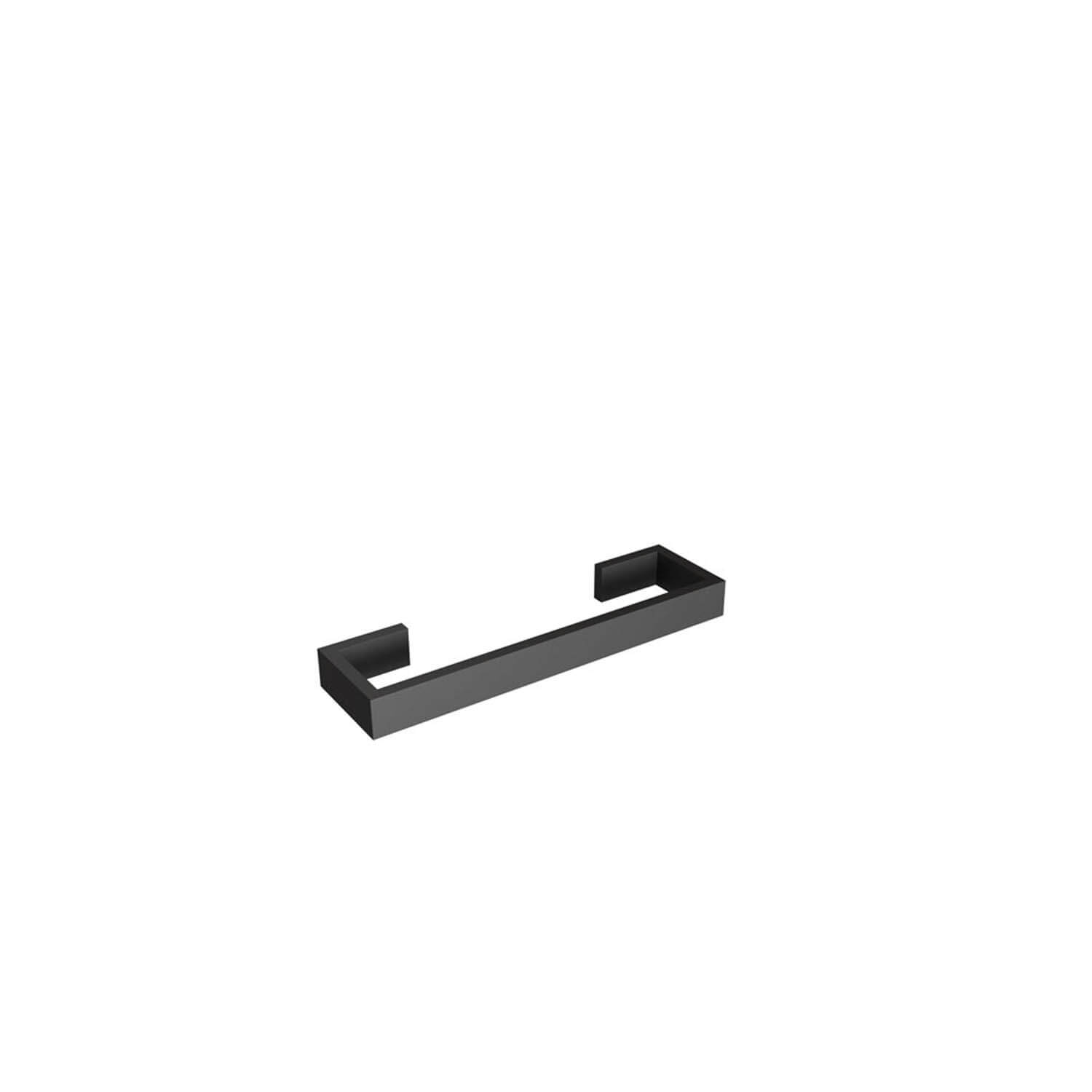 ICO Bath V5315 Fire 12" Towel Bar - Matte Black