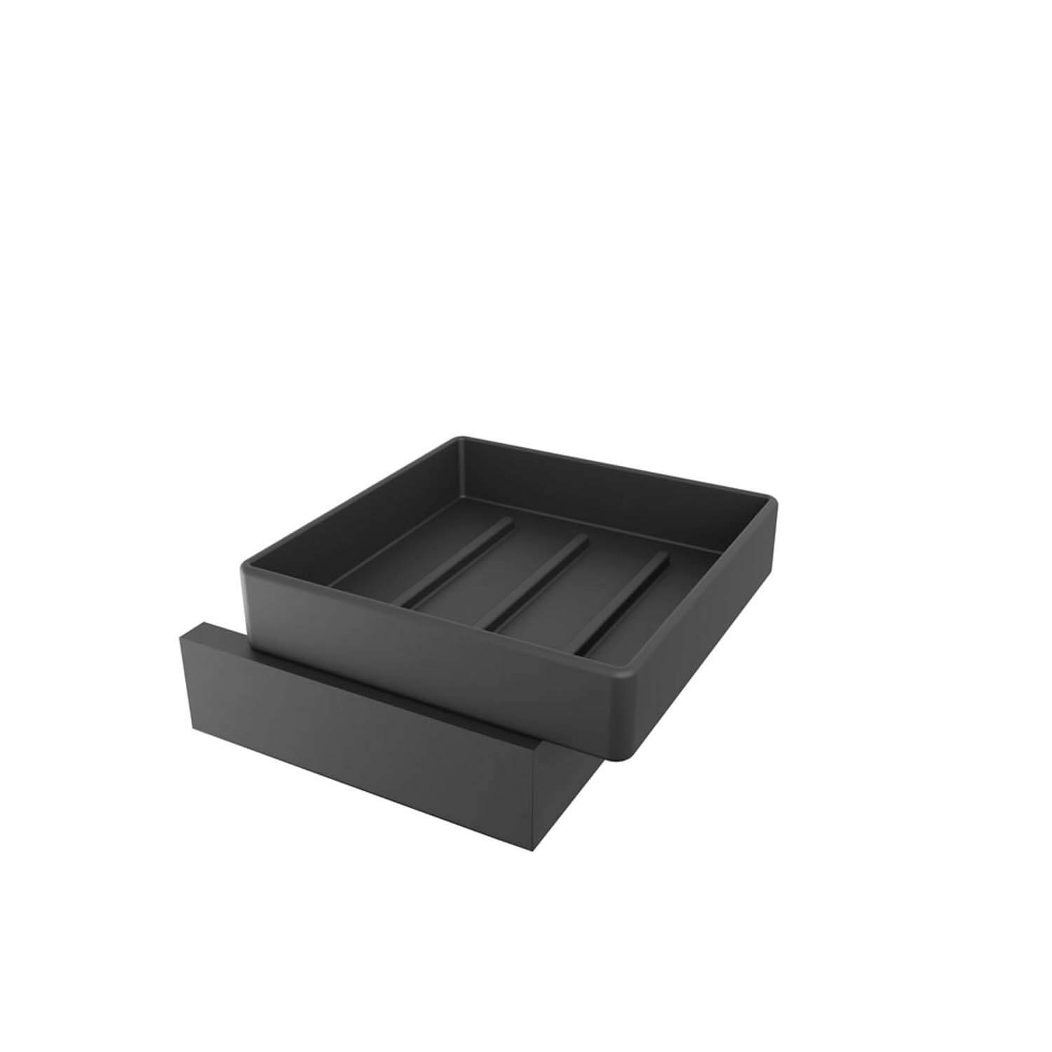 ICO Bath V5515 Fire Soap Dish Holder - Matte Black