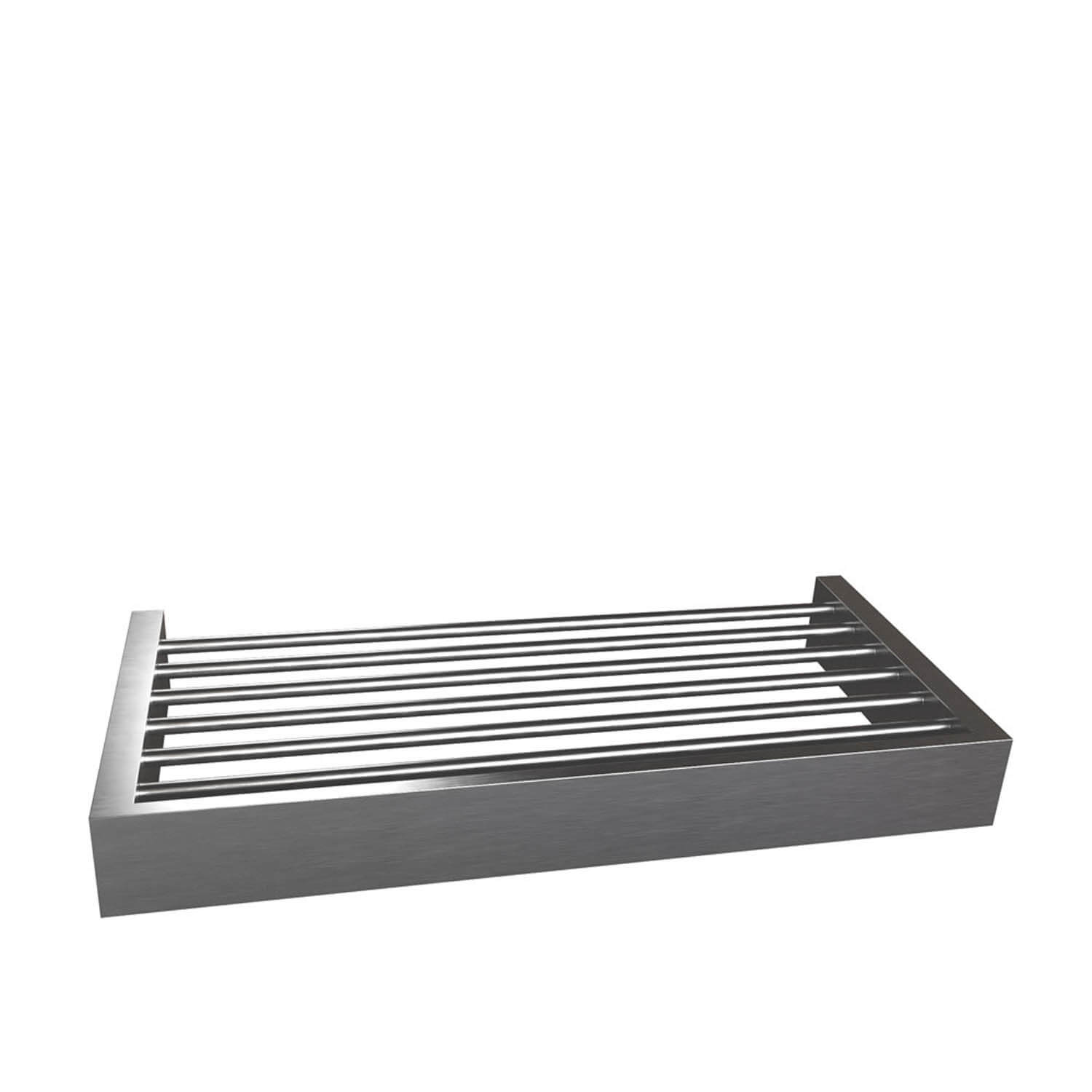 ICO Bath V5714 Fire Shelf - Brushed Nickel