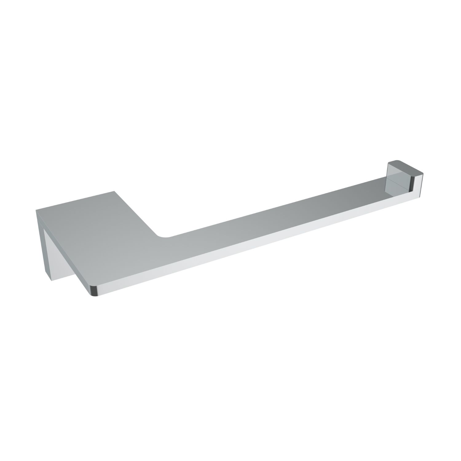 ICO Bath V61013 Ash Toilet Paper Holder - Chrome (LH Post)