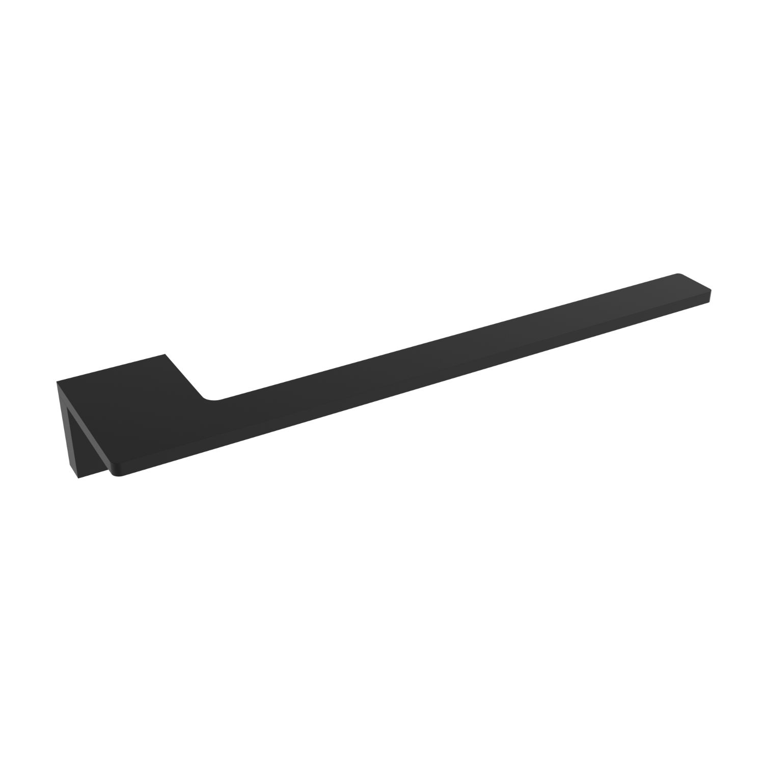 ICO Bath V61315 Ash 8" Towel Bar - Matte Black