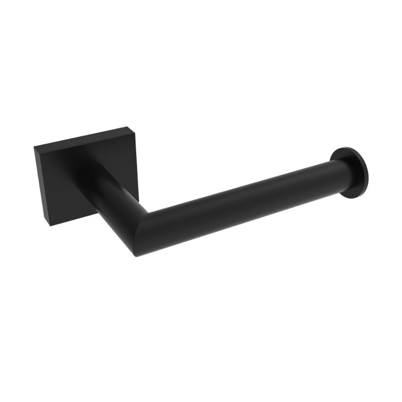 ICO Bath V62015 Crater Toilet Paper Holder - Matte Black (LH Post)