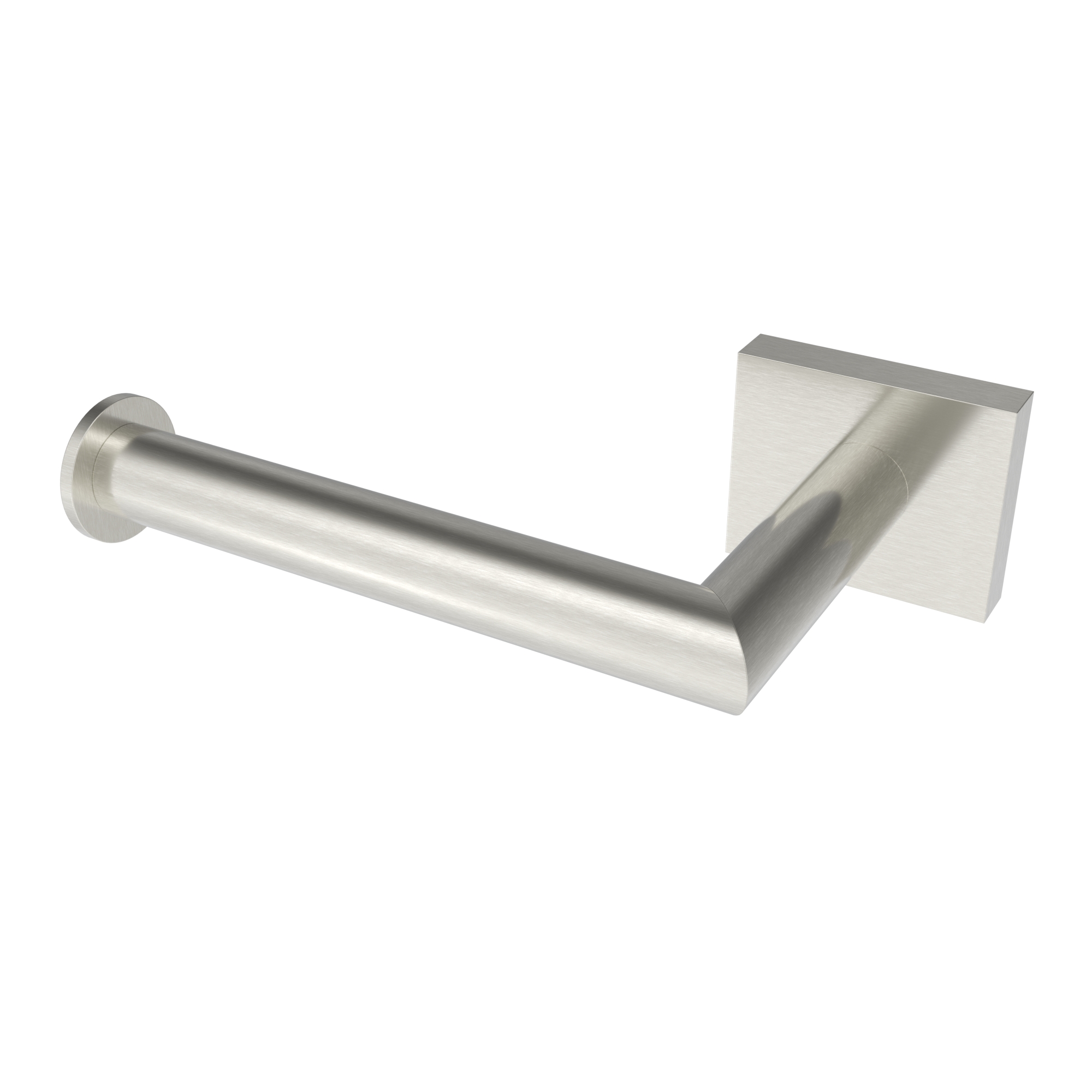 ICO Bath V62024 Crater Toilet Paper Holder - Brushed Nickel (RH Post)