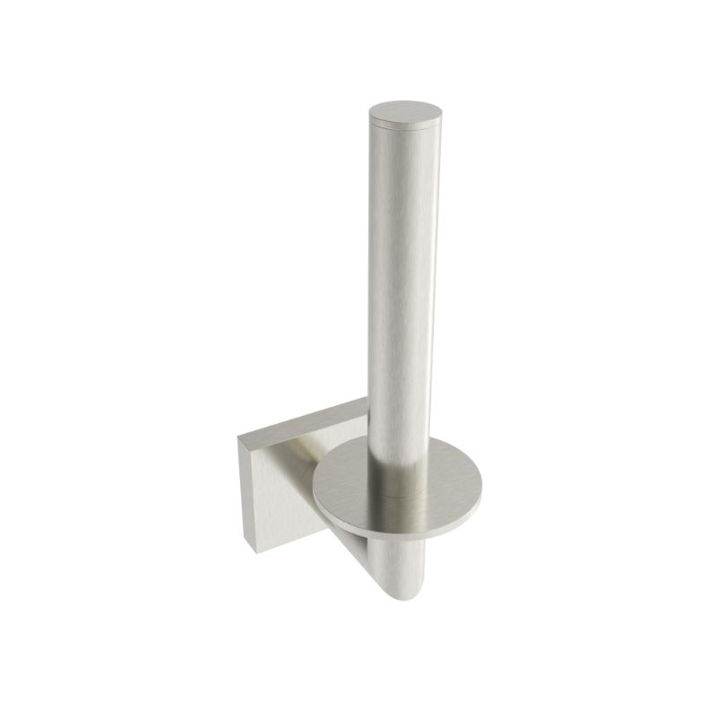 ICO Bath V62084 Crater Spare Toilet Paper Holder - Brushed Nickel