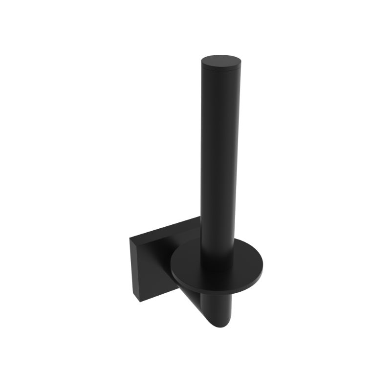 ICO Bath V62085 Crater Spare Toilet Paper Holder - Matte Black