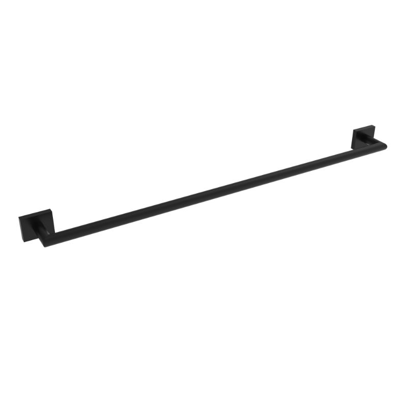 ICO Bath V62165 Crater 30" Towel Bar - Matte Black