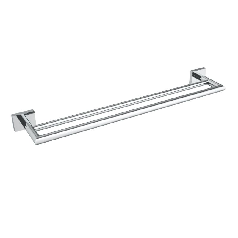 ICO Bath V62183 Crater 24" Double Towel Bar - Chrome